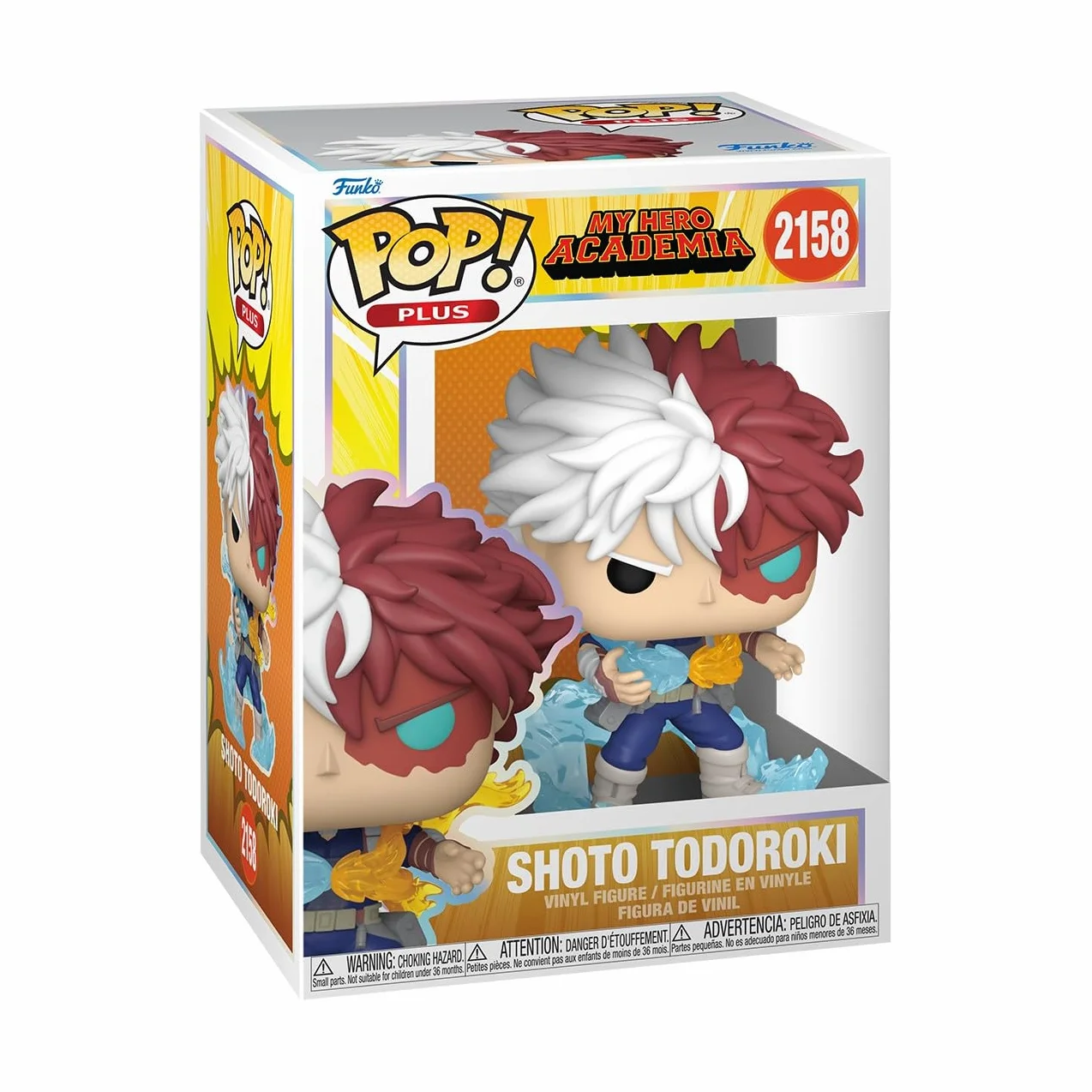 Funko Pop! Plus: My Hero Academia Todoroki Figurine en Vinyle de Collection Officiel