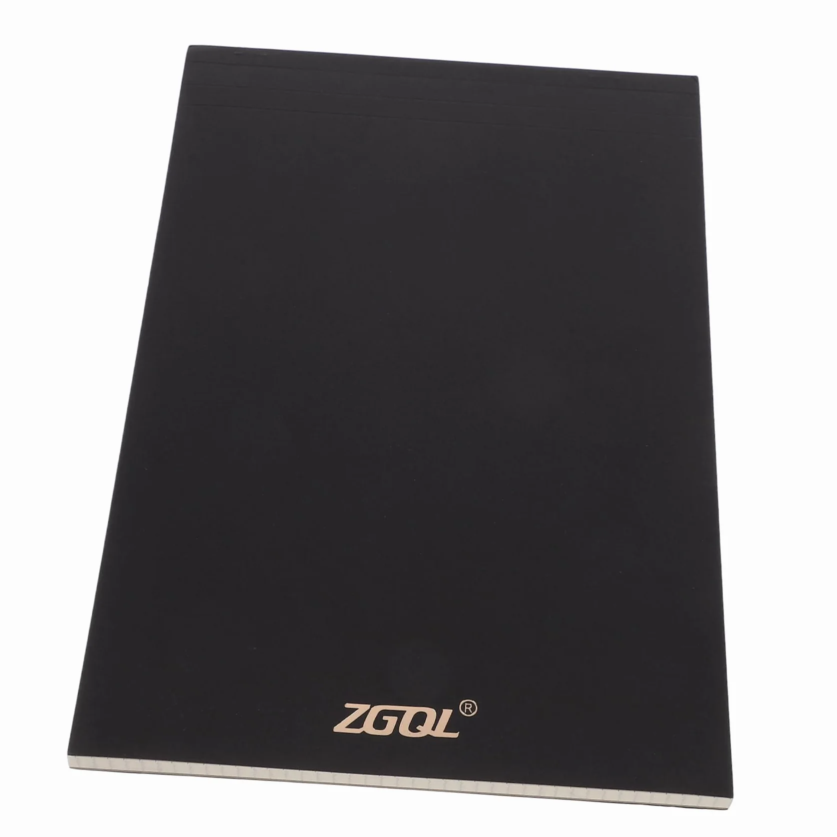 Sewroro Bloc de Papier Quadrillé Mathématique Noir, Feuilles Millimétrées pour Dessin