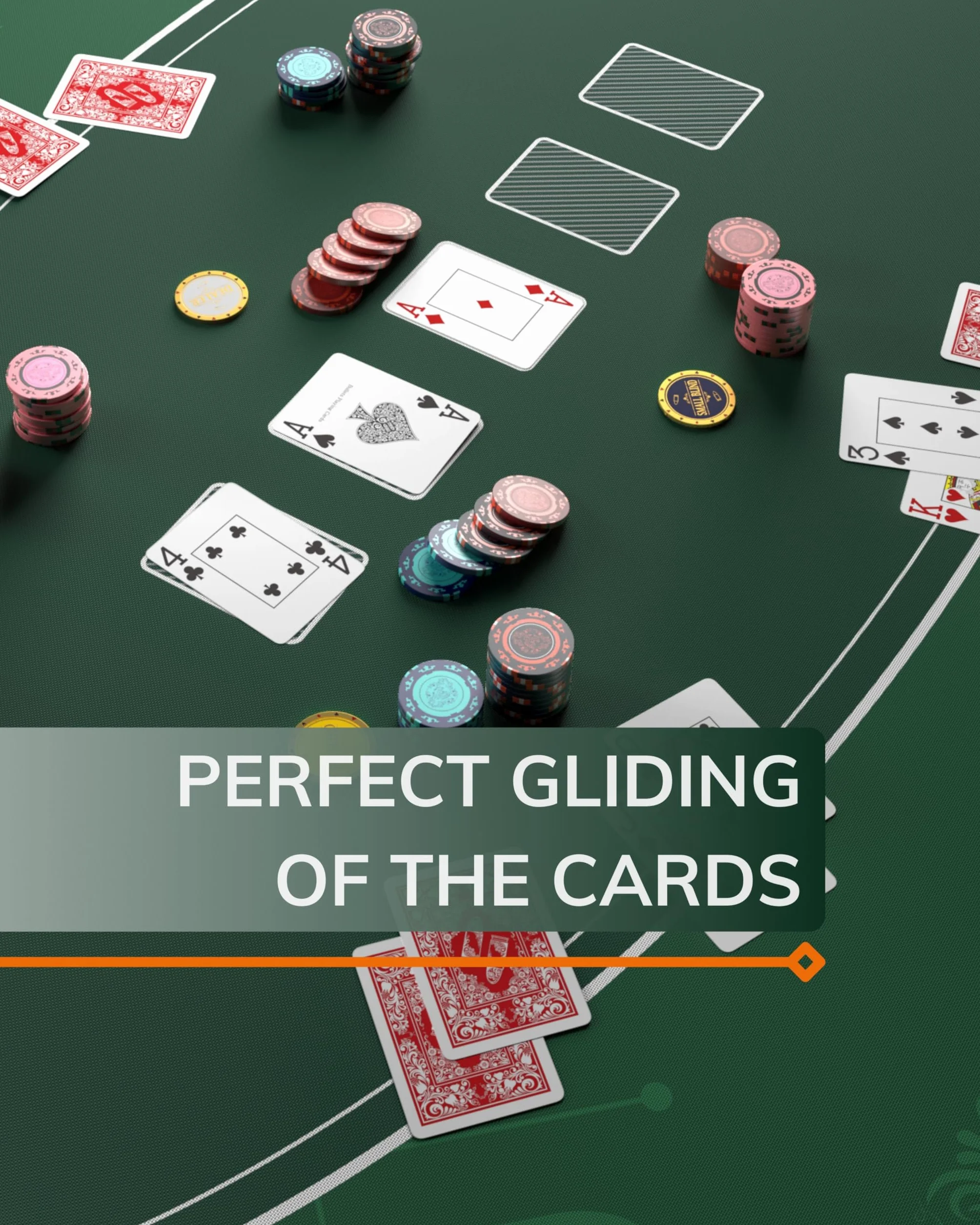 Bullets Playing Cards, Tapis de table de poker, 160 x 80 cm, tapis de jeu de luxe pour soirée casino