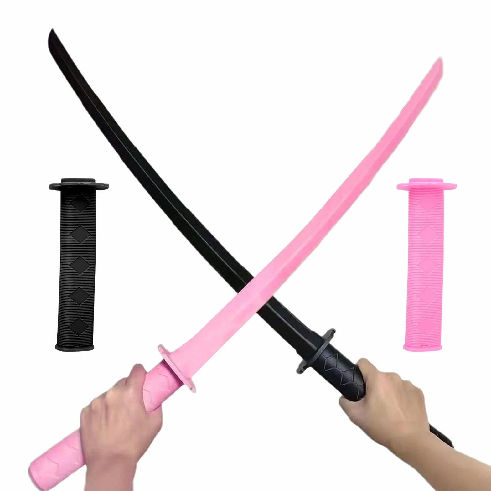 Katana télescopique en Plastique Jouet d'épée de samouraï rétractable Cadeau de Cosplay