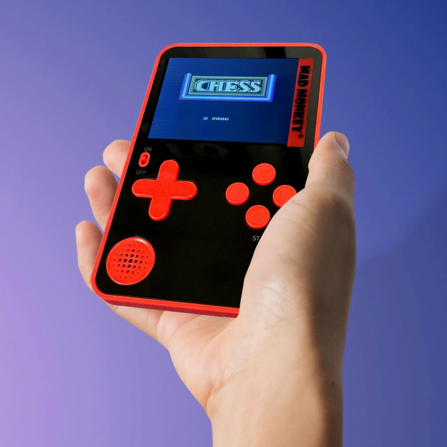 Console de Jeu rétro Slim - Console de Jeu Portable avec 300 Jeux rétro - Mini Console de 2,5" - Fonctionne avec Piles - Charge USB C - Console de Jeu pour Les déplacements