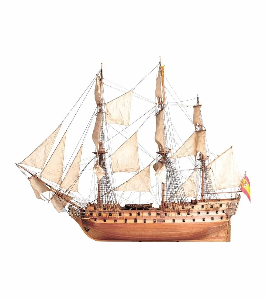 Artesanía Latina Maquette bateau bois Navire ligne espagnol San Juan Nepomuceno Échelle 1:90 Niveau expert