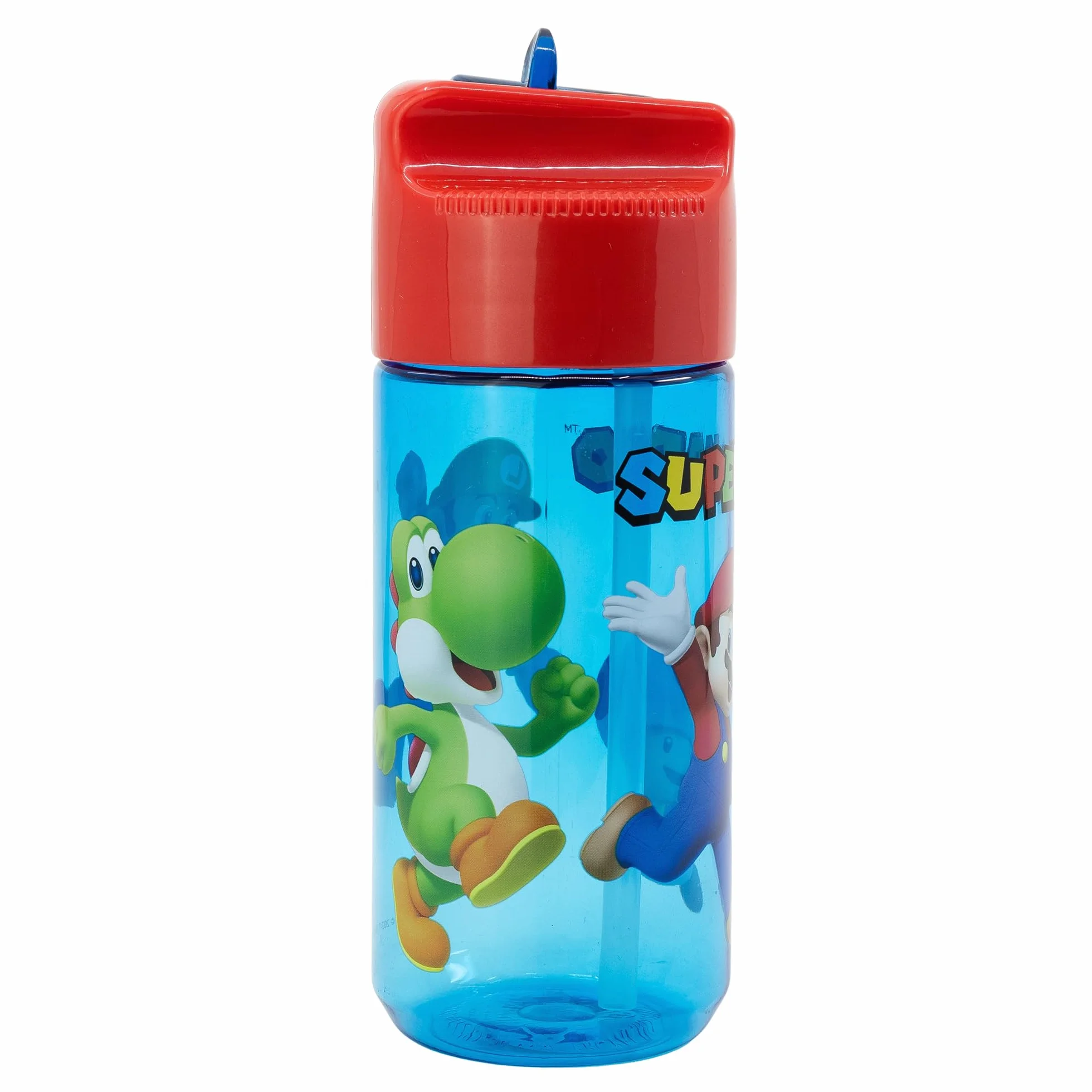 Gourde Super Mario Bros 430ml Ecozen Enfant Antigoutte Sans BPA