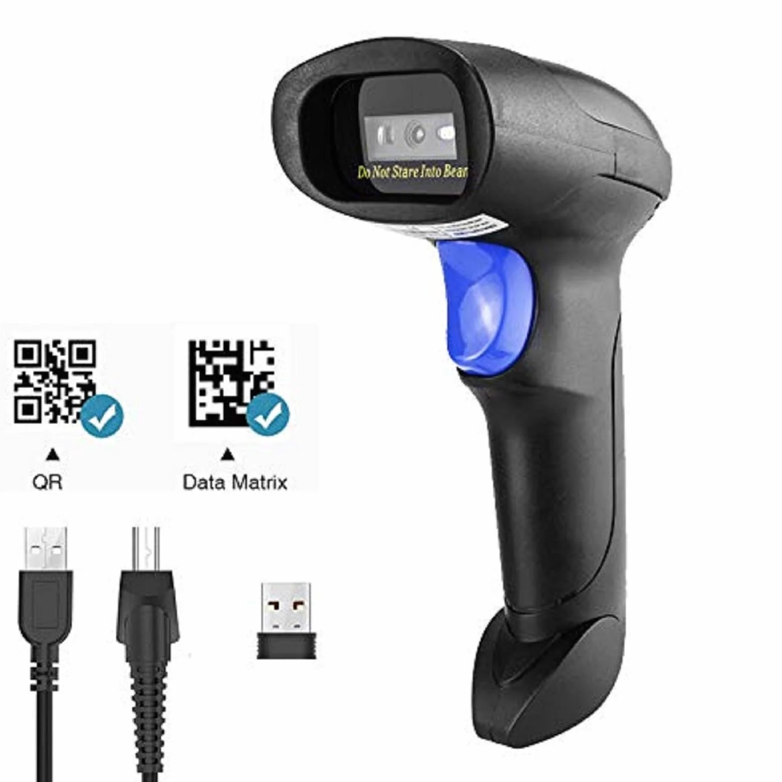 NetumScan NSL8 Scanner de Codes-Barres 2D sans Fil QR PDF417 DataMatrix MaxiCode Portable