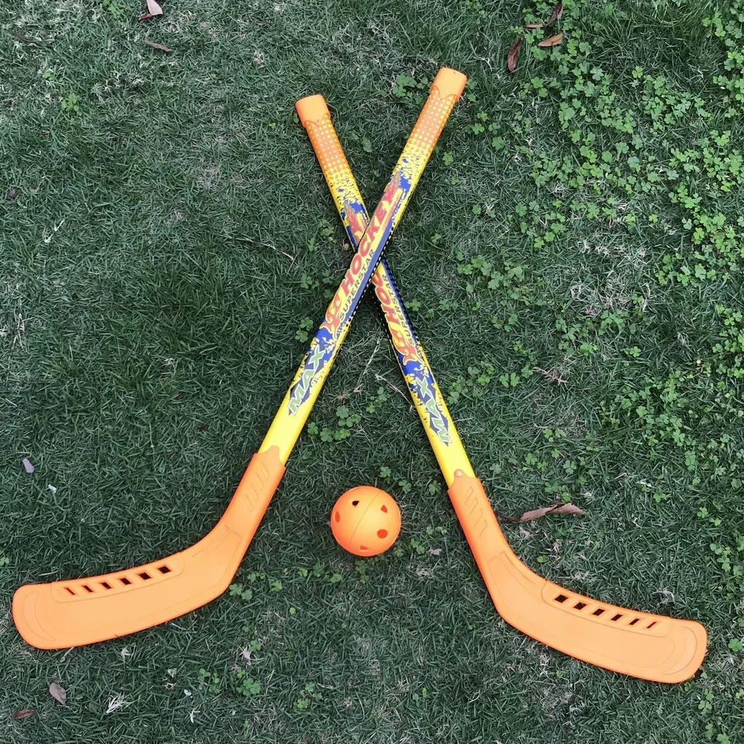 Jeu de Hockey pour Enfants 3-5 Ans Hockey sur Glace et Gazon Deux-en-Un Sac de Rangement Noir