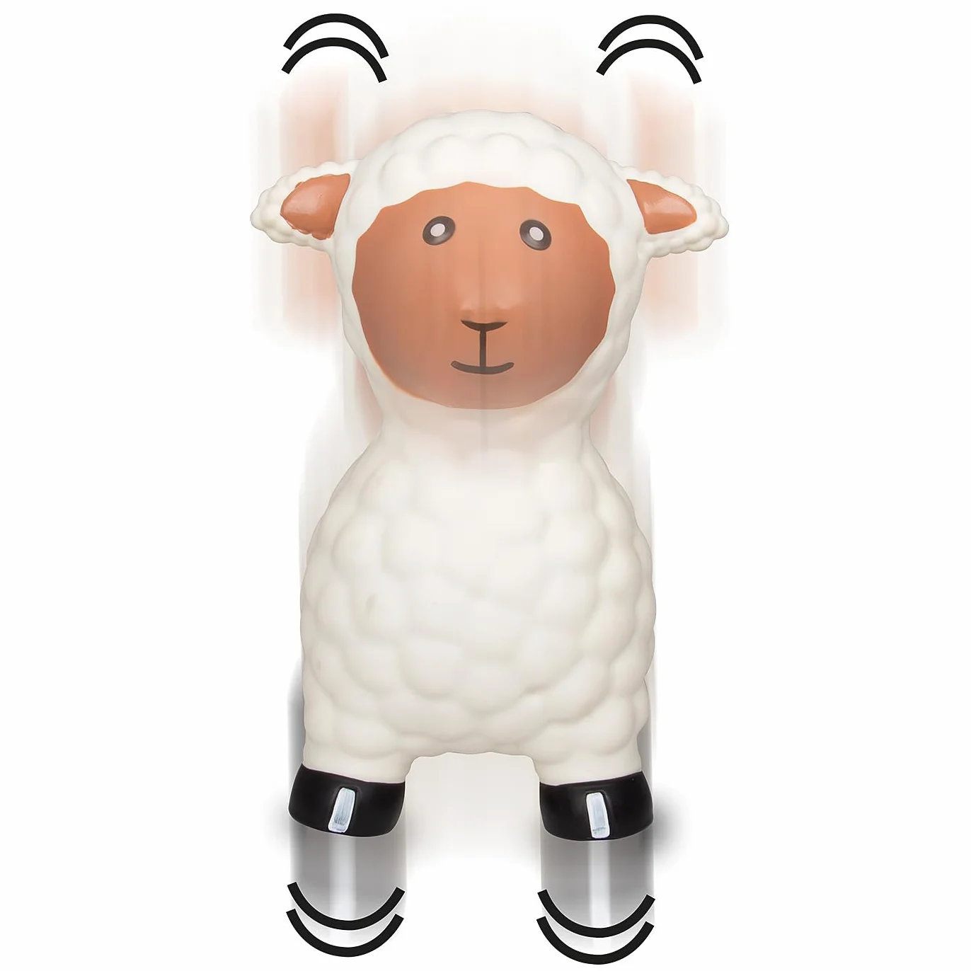 Jamara Animal Sauteur Mouton Blanc Pompe 50 kg Oreilles Support Equilibre
