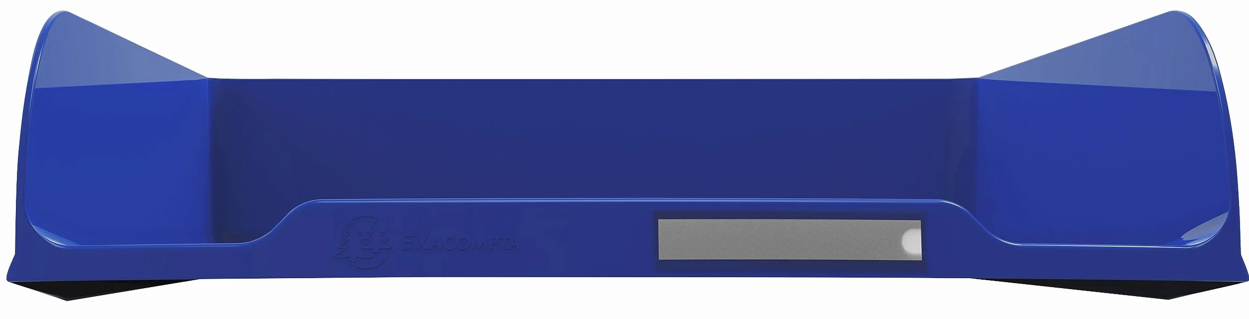 Exacompta corbeille à courrier COMBO STYLI NeoDeco A4+ 34 x 25 x 6,5 cm bleu de France