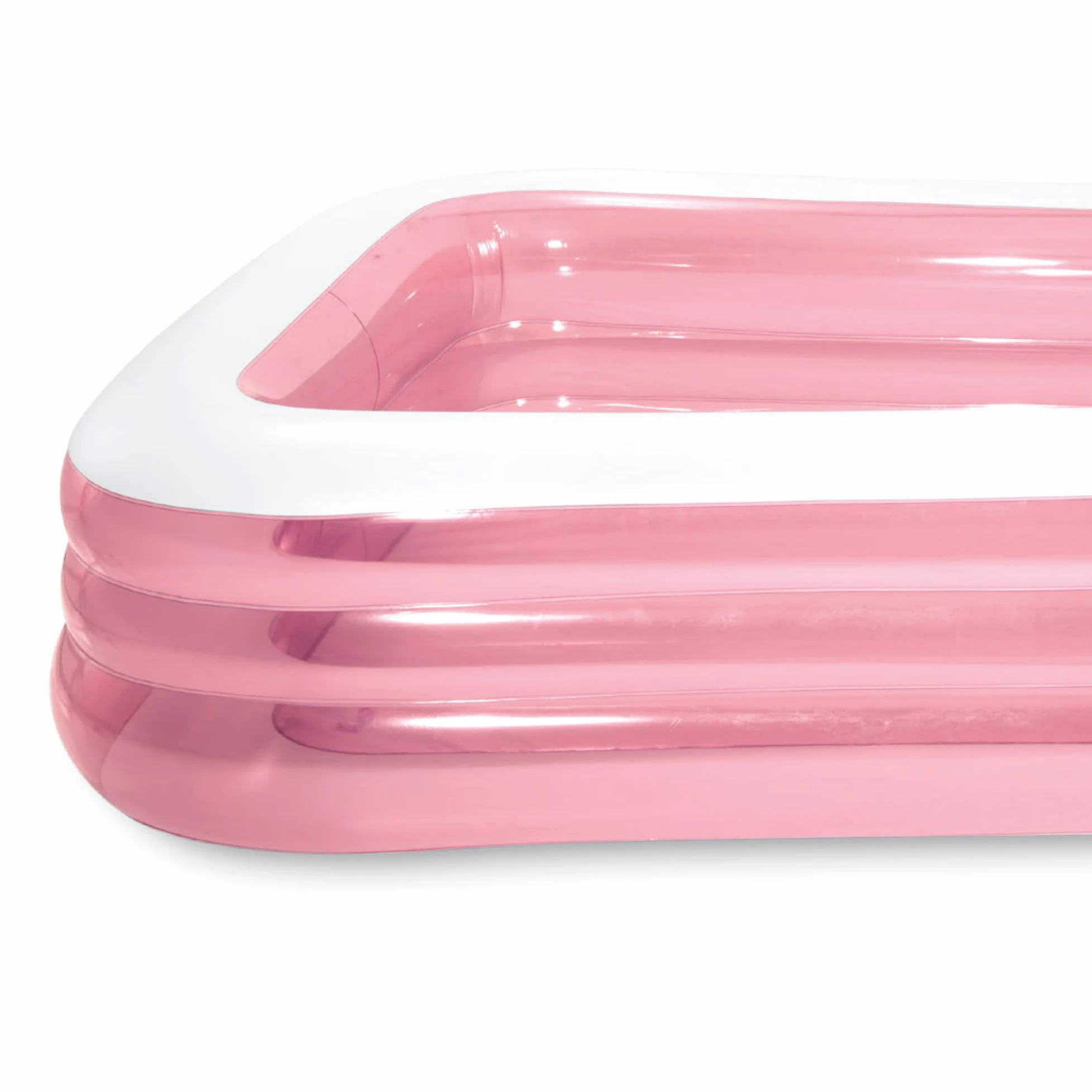 Intex - 58487NP - Piscine gonflable rectangulaire pink / rose