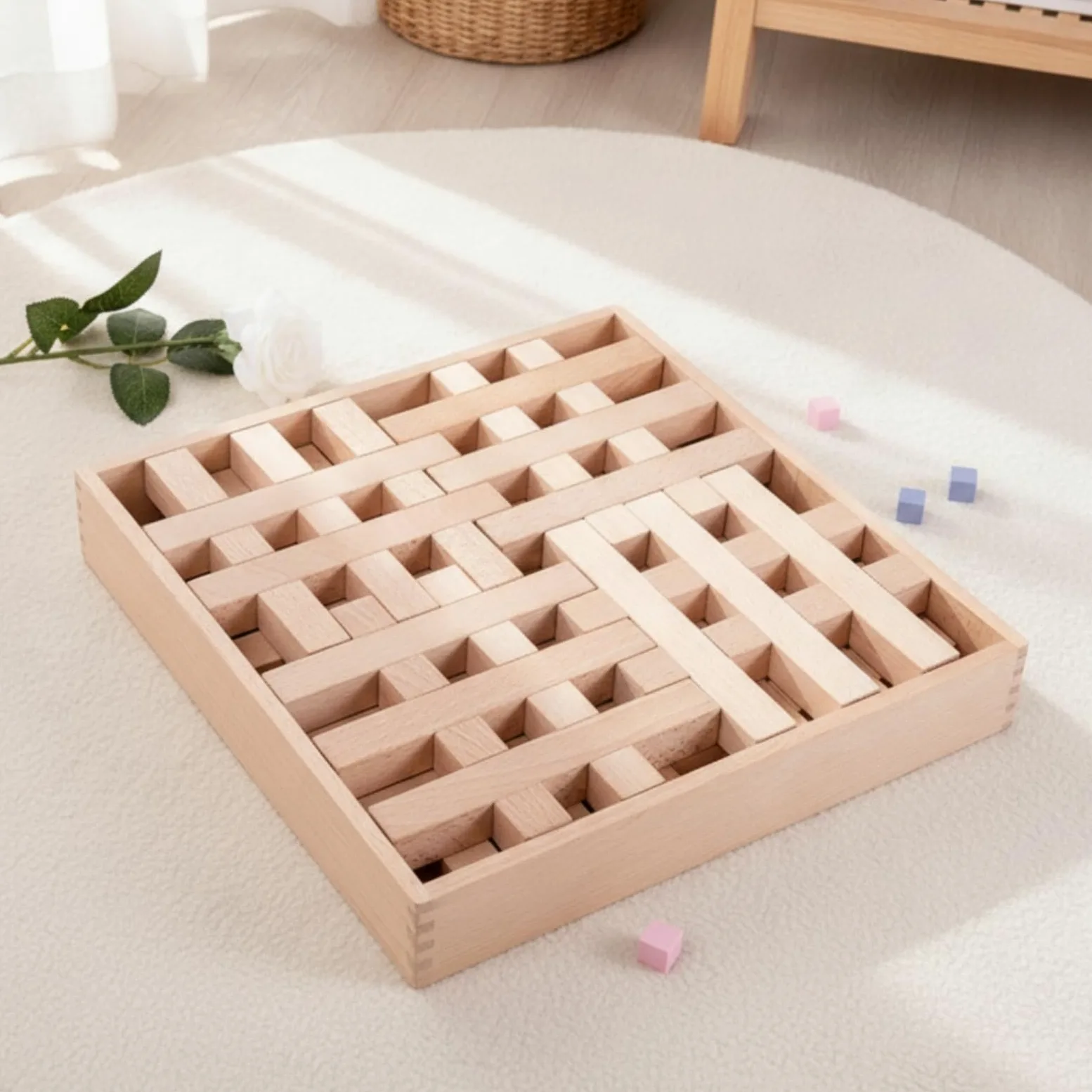 Puzzle en Bois Motricité Fine Jeu Tri Formes Adapté à Petites Mains Jouet Tri Formes pour Tout-Petits, Bébés, Maison, Crèche, Maternelle, Blocs De Construction
