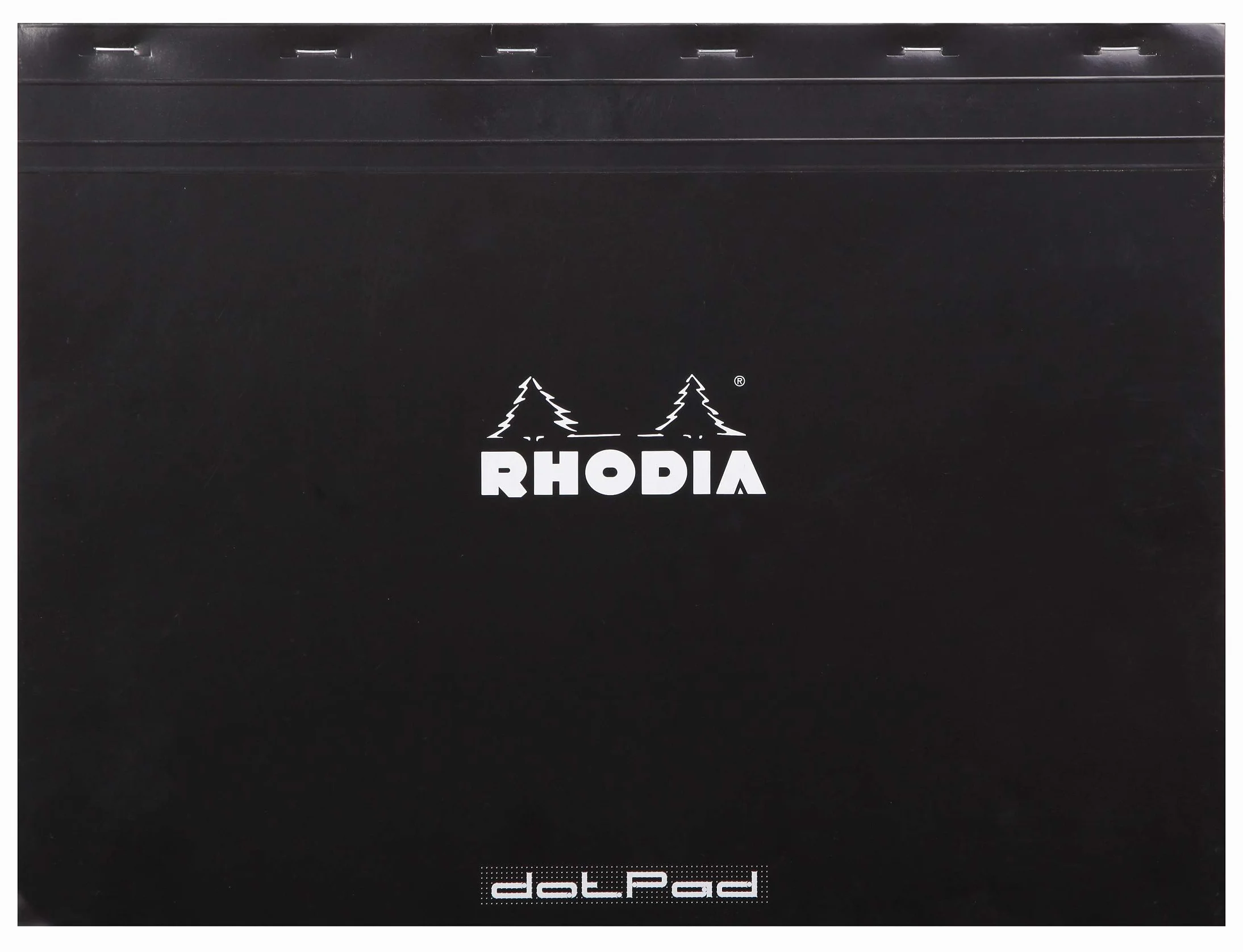 Rhodia dotPad N°38 Bloc-Notes A3+ 42 x 31,8 cm Pointillés 80 Feuillets Papier Clairefontaine 80 g/m² Noir