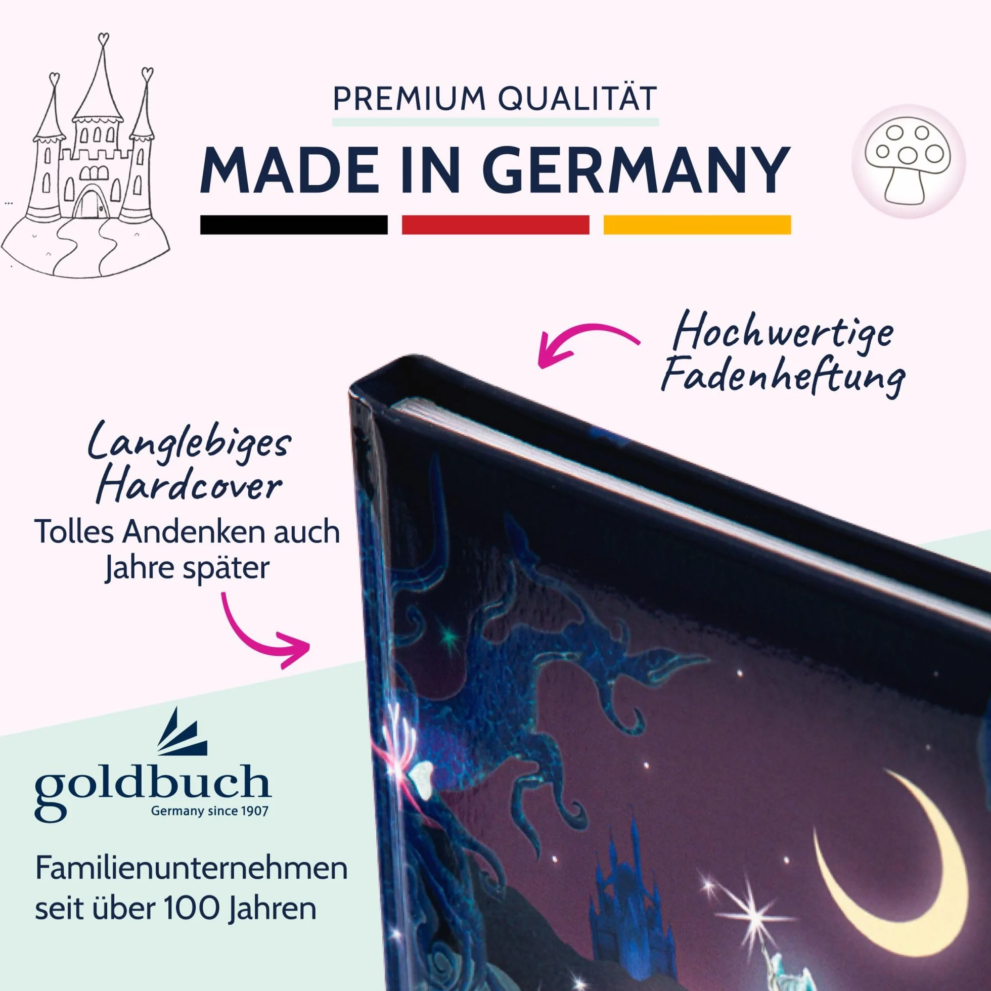 Freundebuch Unicorn A5