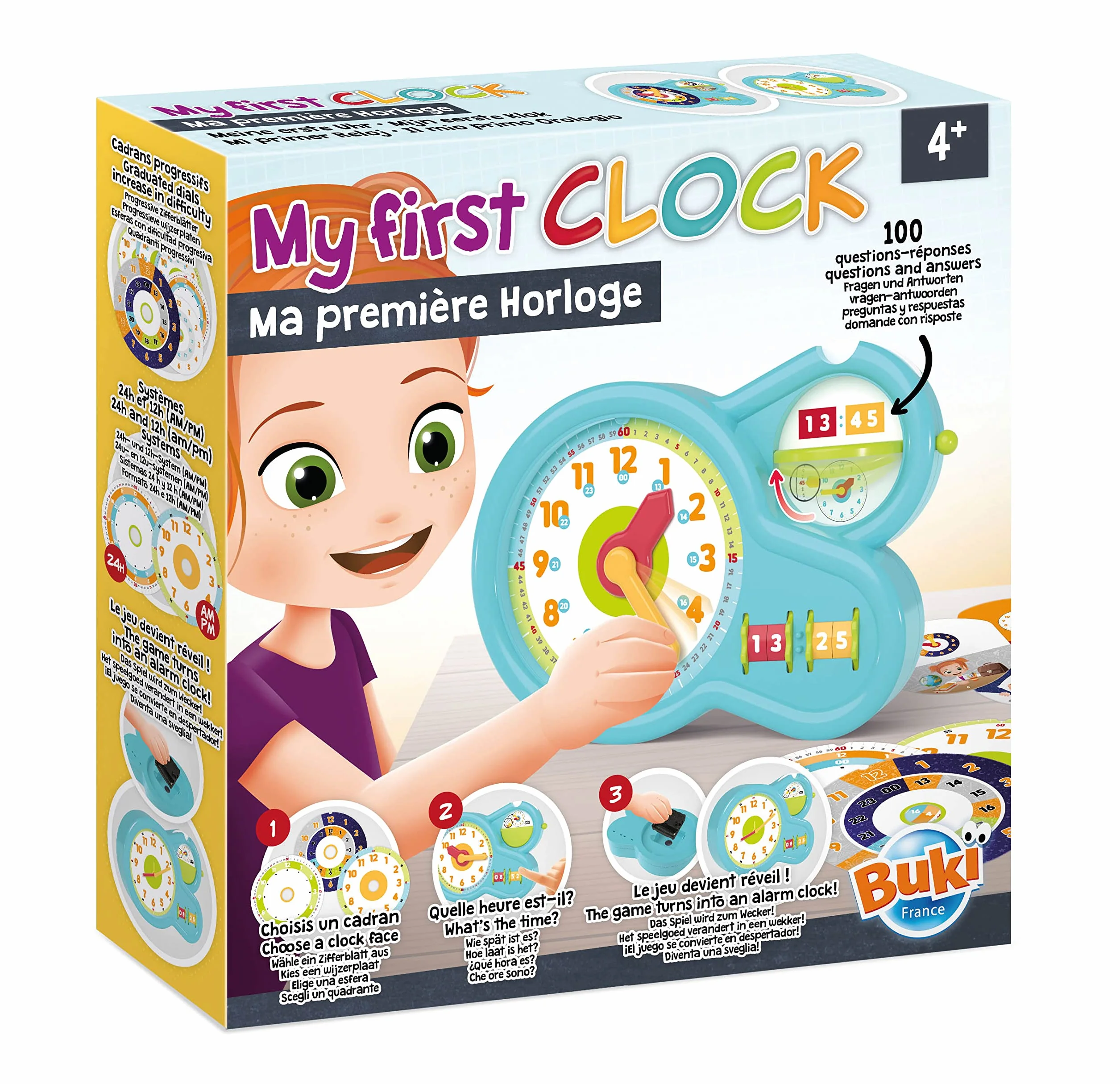 Buki Ma première horloge 5605