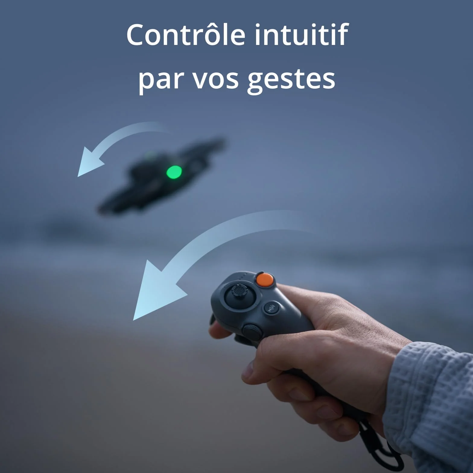 DJI Avata 2 Fly More Bundle FPV Drone 4K Caméra Acrobaties une Touche Goggles 3 RC Motion 3