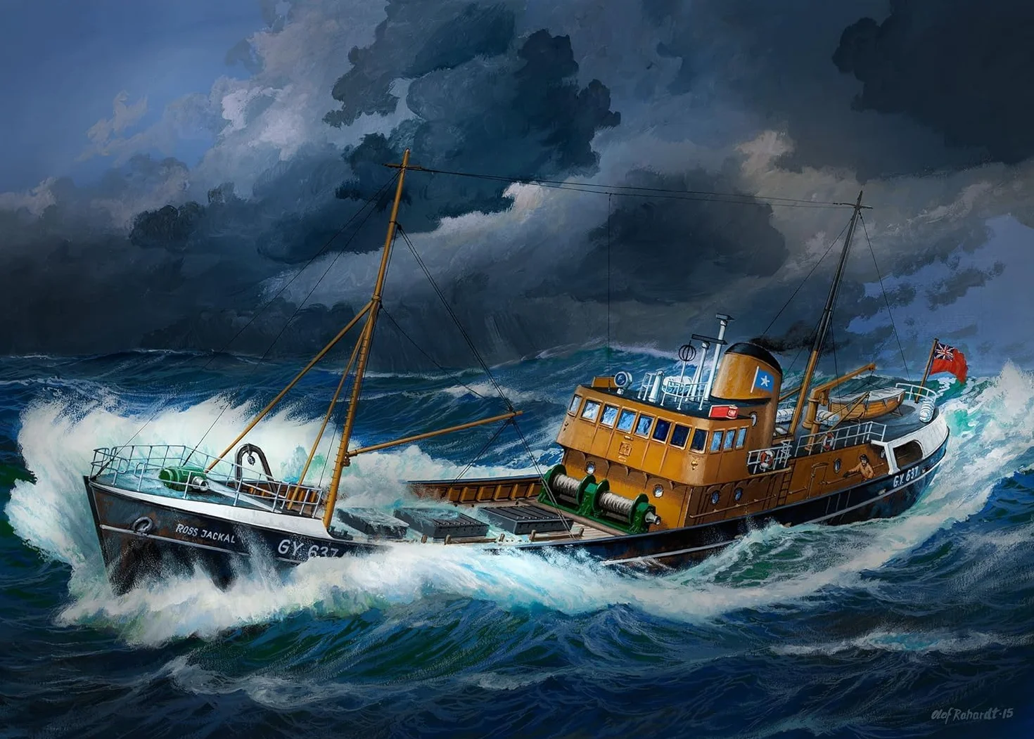 Revell Chalutier Mer du Nord 1:142
