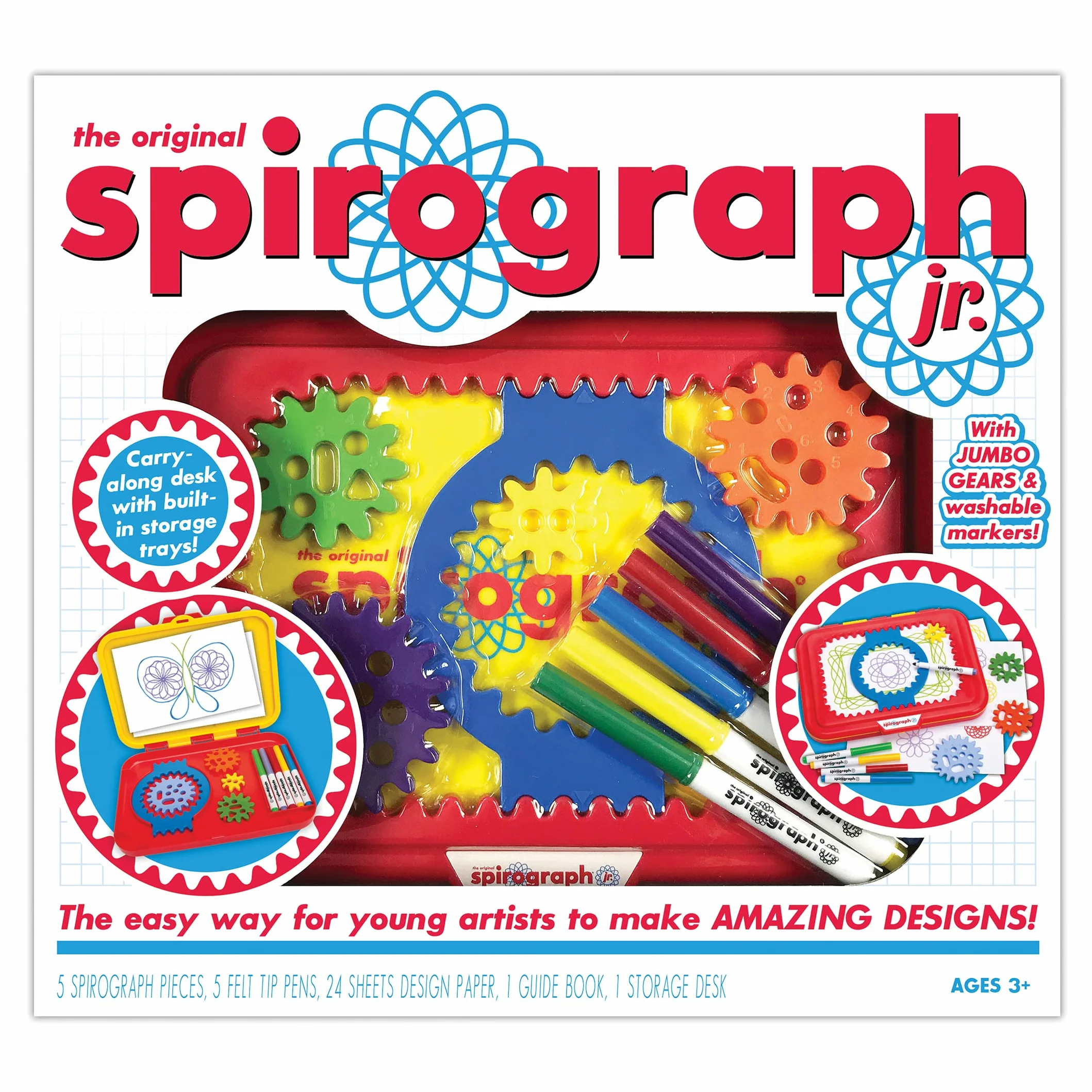 Spirograph Junior Dessins créatifs 3 ans