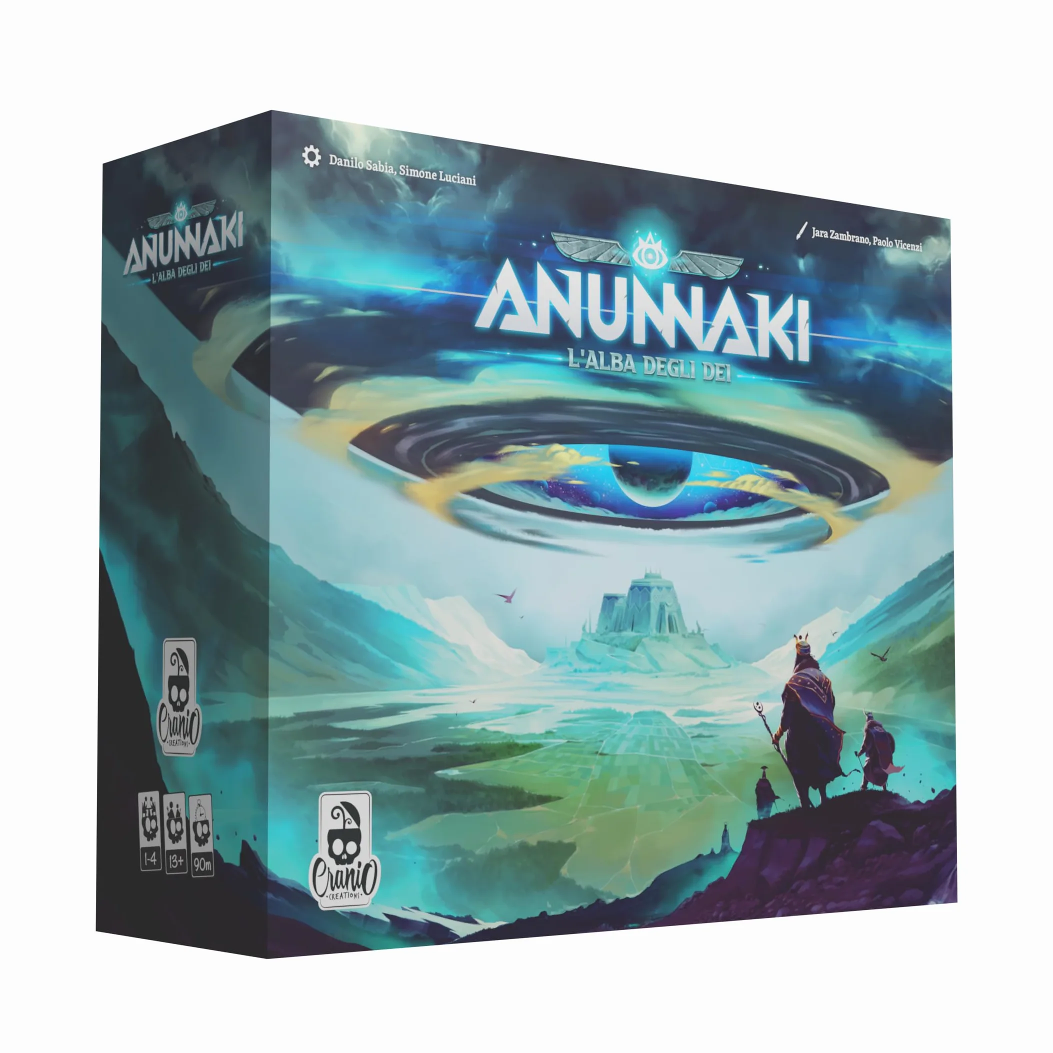 Cranio Creations - Anunnaki, L'Aube des Dieux, Un Charmant 4X des Origines des Civilisations Anciennes, Édition en Langue Italienne