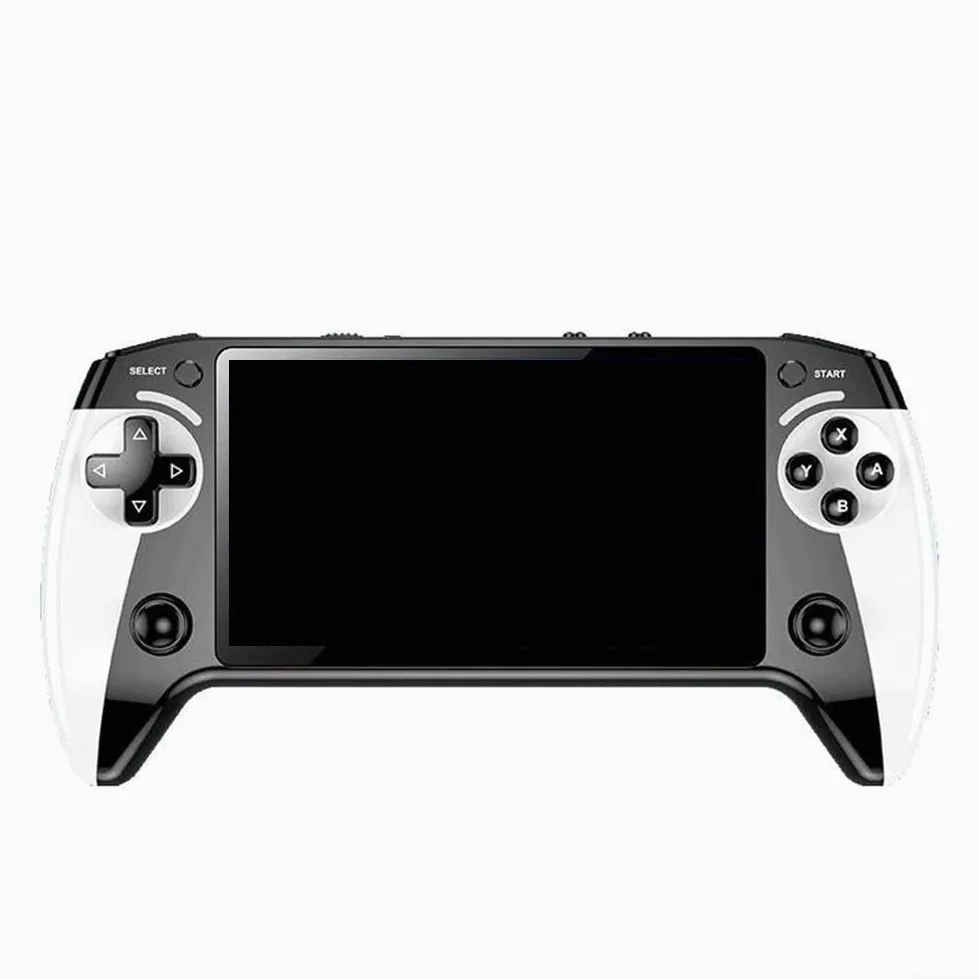 X9 Retro Console de jeu portable, écran IPS 5,5 pouces avec 6200 jeux classiques et support multi-émulateurs, compatible avec sortie TV et stockage extensible jusqu'à 32 Go