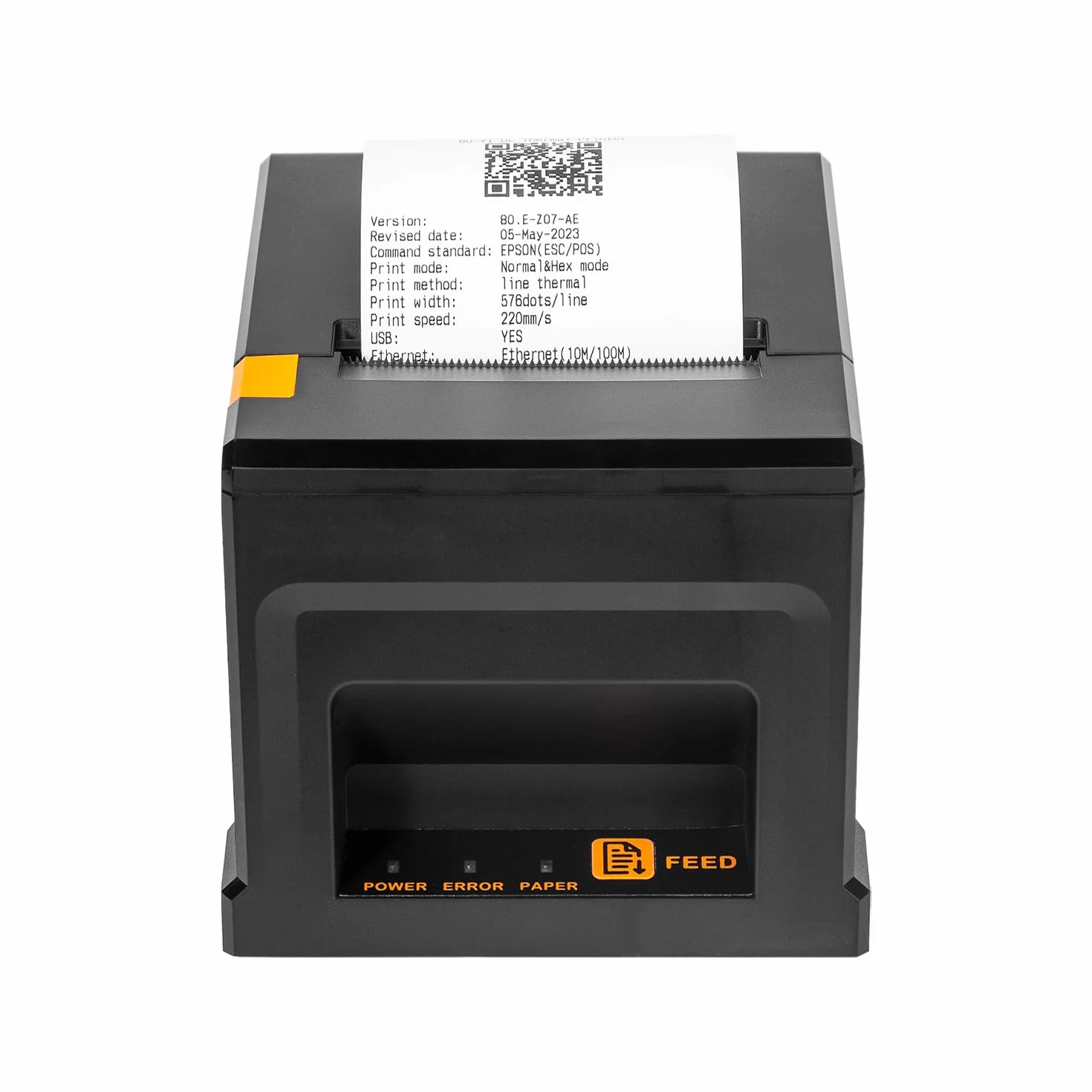 NetumScan NS-8360LW Bluetooth USB LAN 80mm POS Thermal Receipt Printer with Auto Cutter Cash Drawer