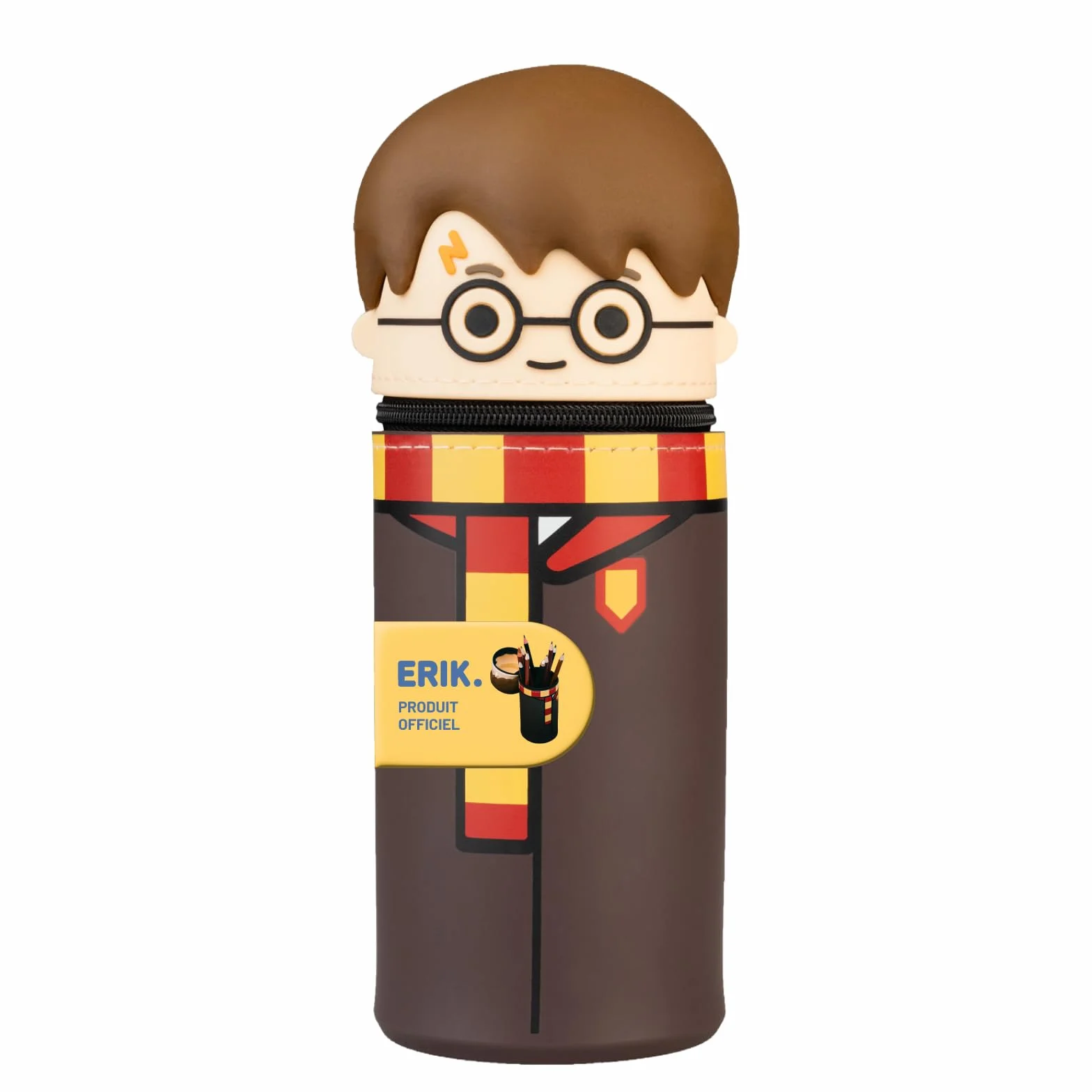 Trousse Harry Potter Silicone Extensible Fournitures Scolaires Grupo Erik