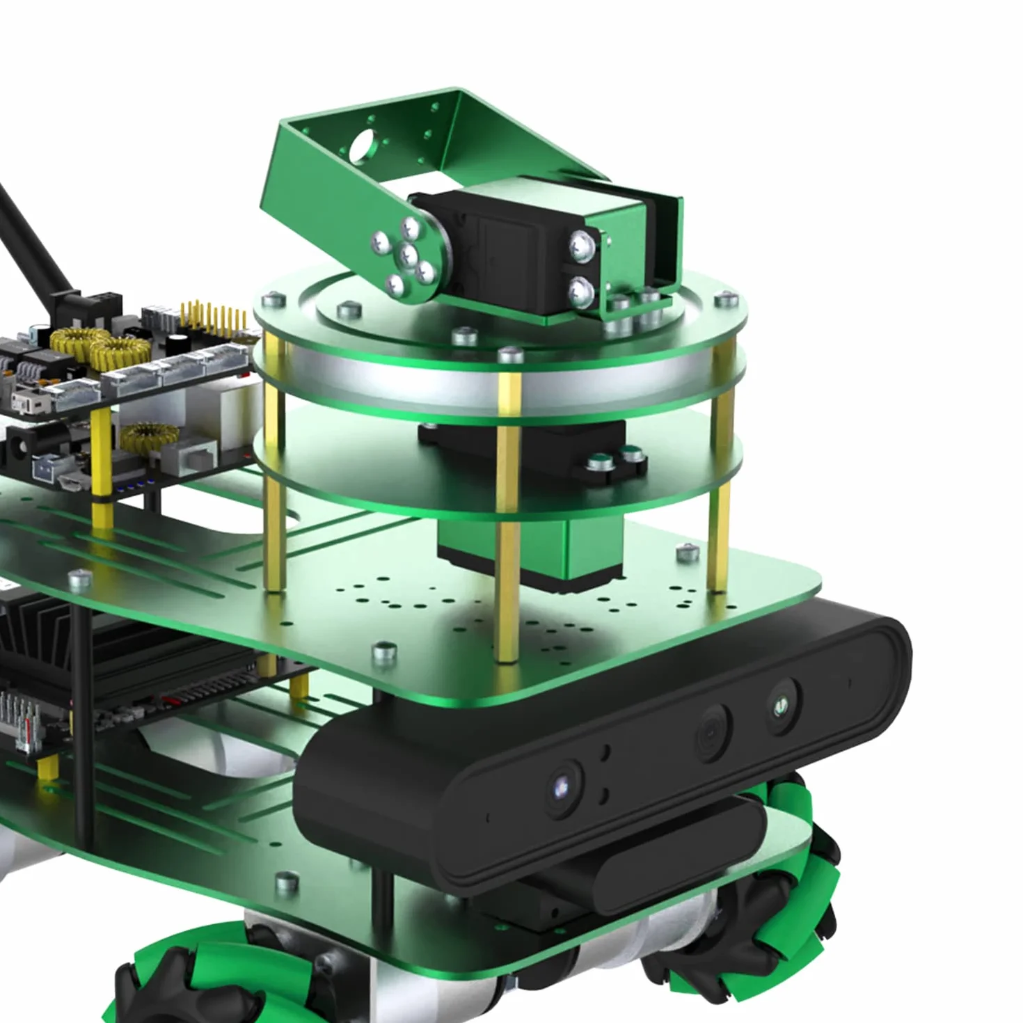 Yahboom Kit servo 2 voies robot DIY plate-forme électrique servo métal 2DOF