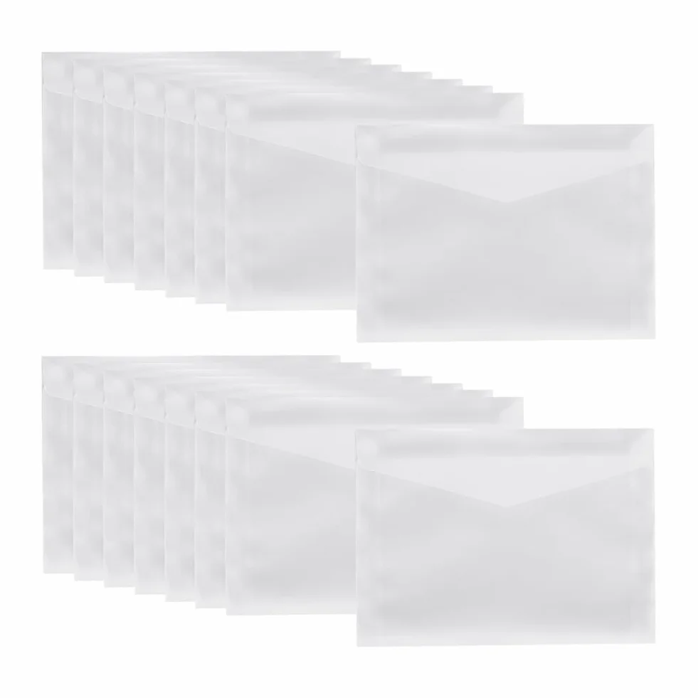 Lot de 100 enveloppes en papier transparent 7 x 10 cm pour timbres et collection