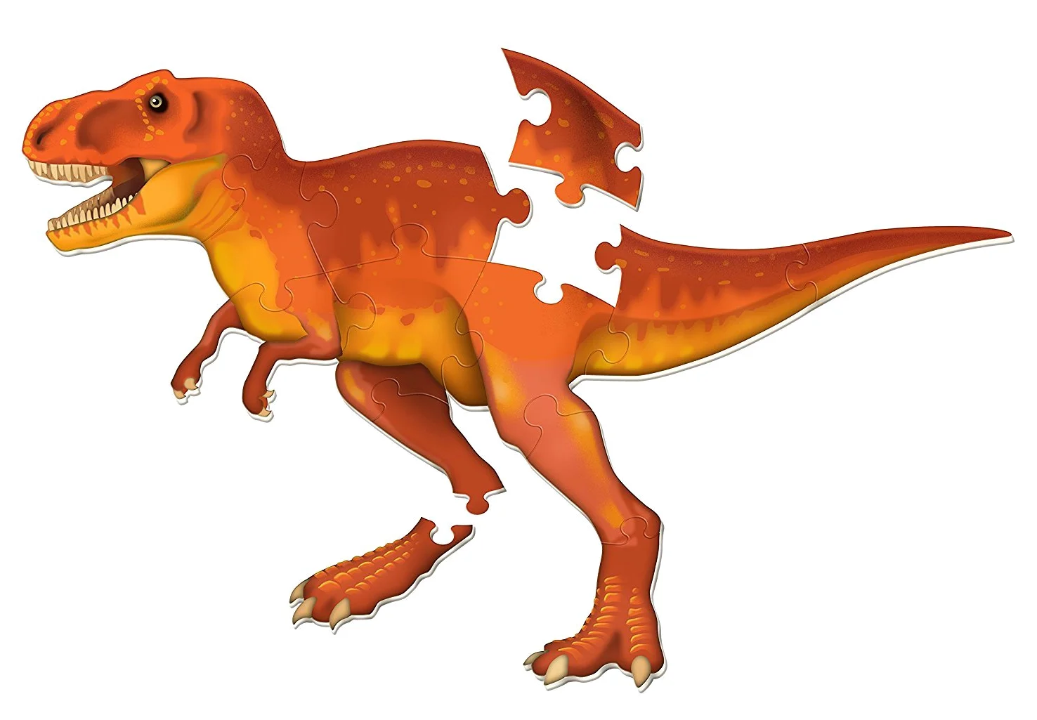 Learning Resources Puzzle géant de Dinosaure - T-Rex de