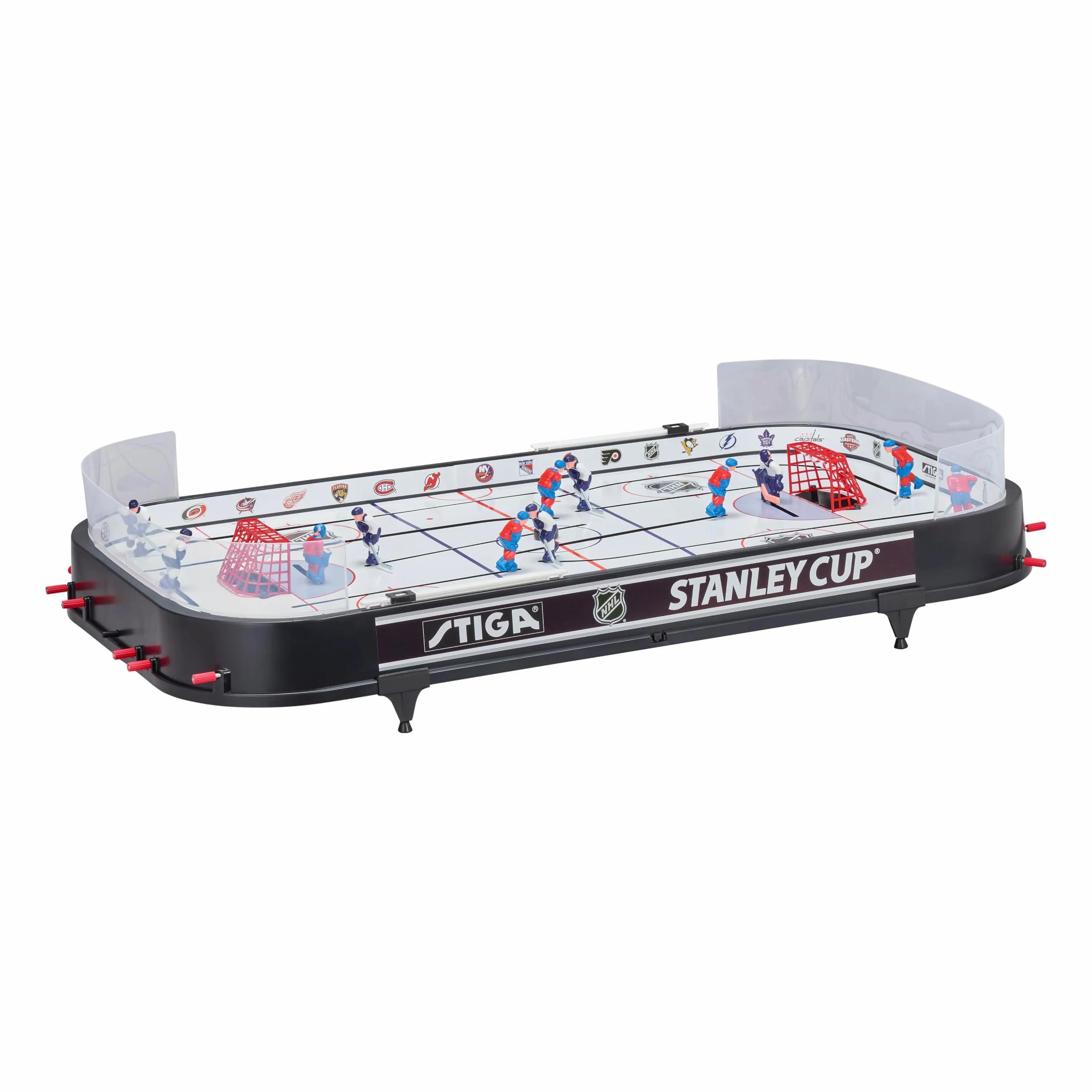Stiga Hockey NHL Stanley Cup Jeu de Société 3T - Trois Équipes de la NHL Incluses 2 Joueurs