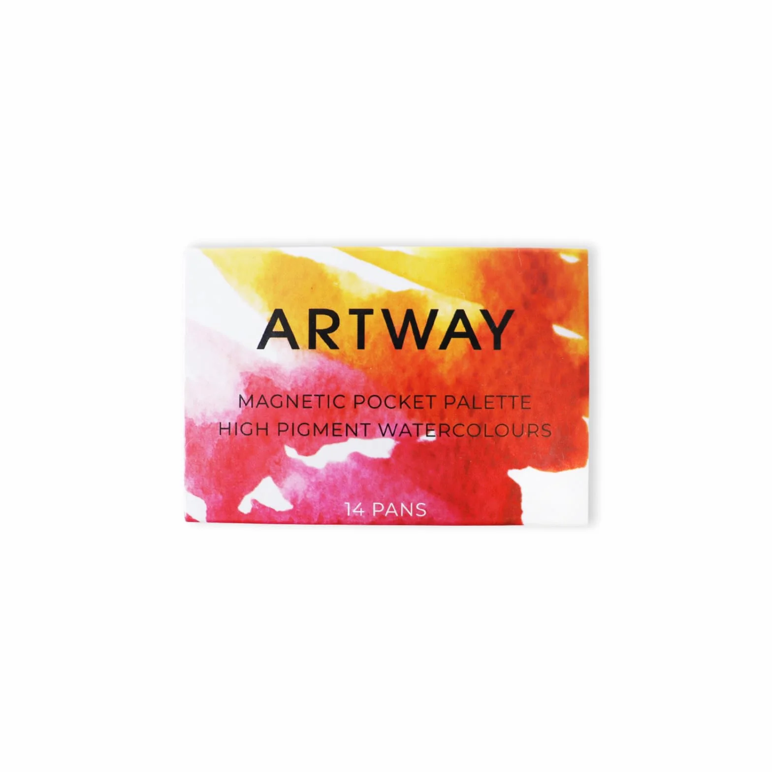 Artway Pocket Palette Ensemble de Peintures Aquarelle 14 Mini Godets Haute Pigmentation