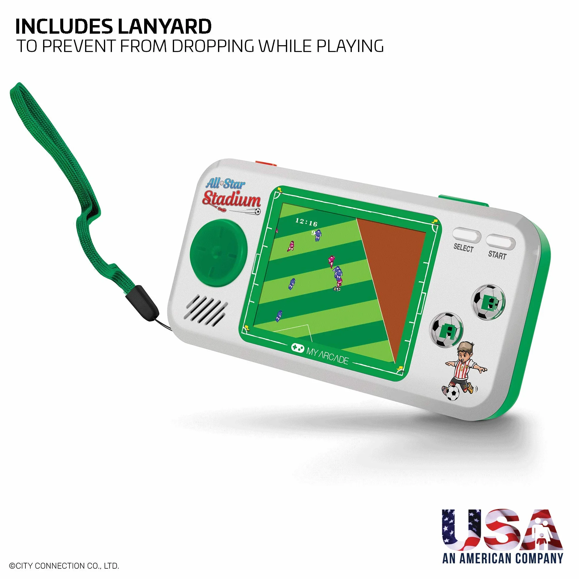 MY ARCADE - Pocket Player All-Star Stadium - Console de Jeu Portable - 7 Jeux en 1