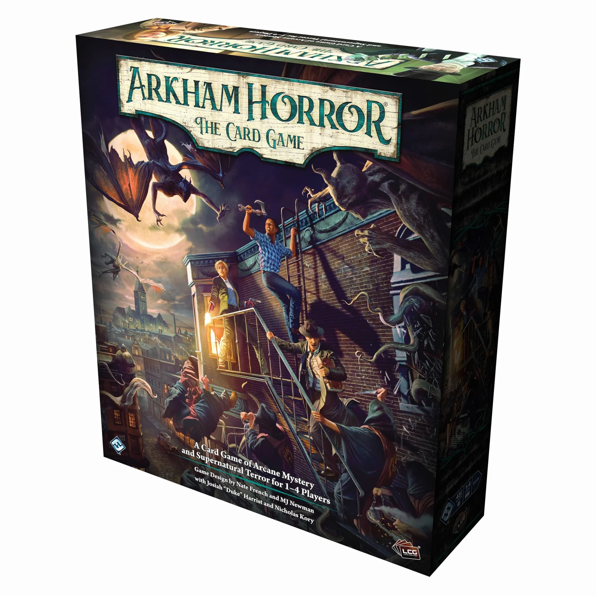 Asmodee Arkham Horror : The Card Game - Chapter Two Core Set - Jeu de Cartes coopératif à partir de 14 Ans - 1 à 4 Joueurs - Temps de Jeu de 45 à 180 Minutes
