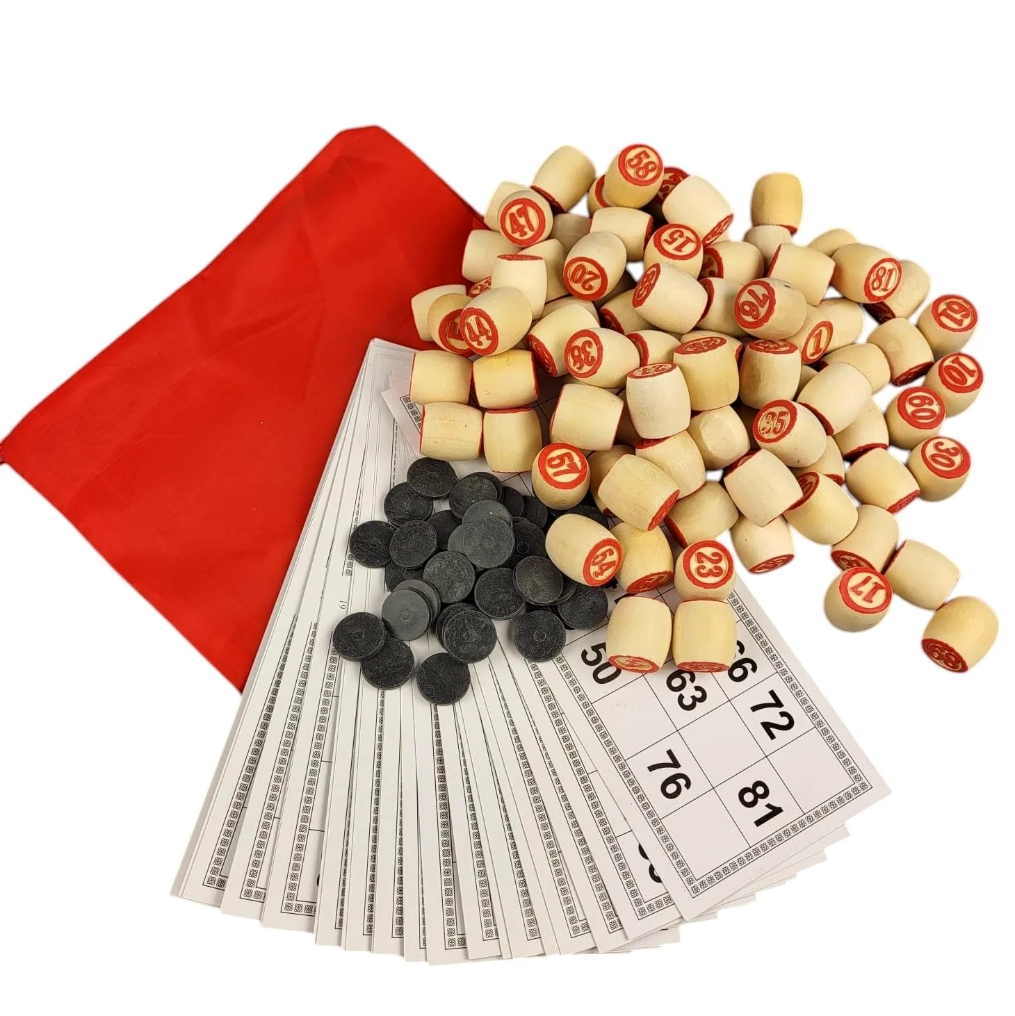 Jeu De Loto Russe Dans Un Coffret En Bois Bingo Loto