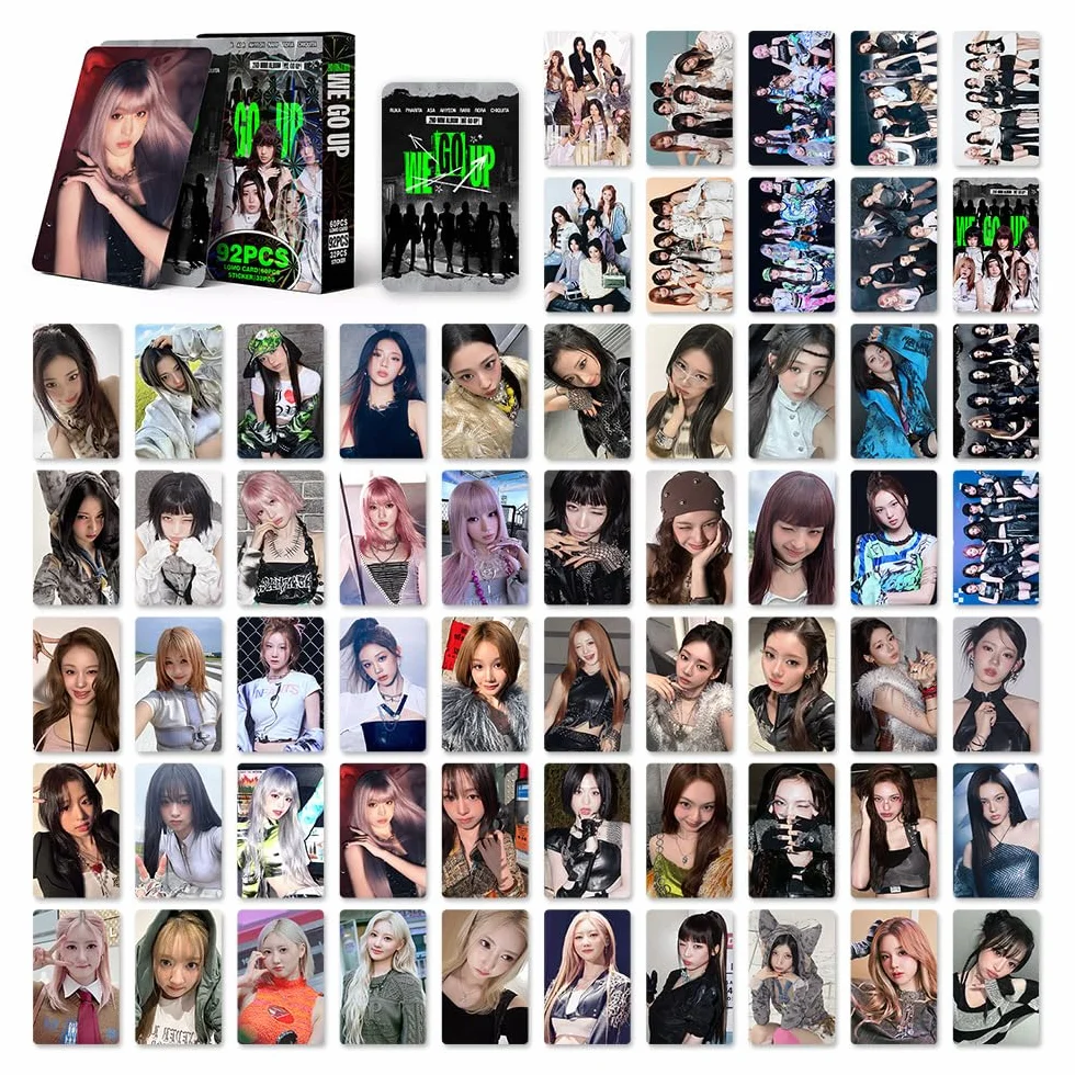 Cartes photo BABYMONSTER BM PSYCHO, 60 cartes et 32 autocollants, pour fans