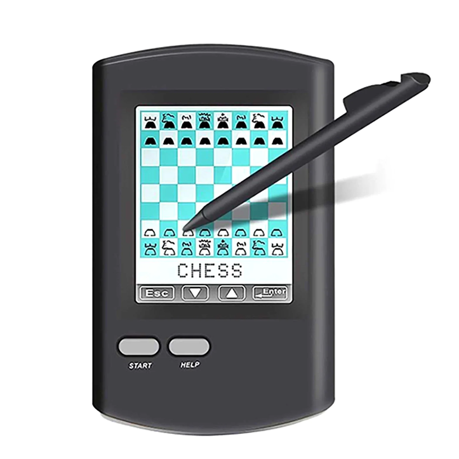 Mini Jeu Echec Electronique Intelligent, Echec Electronique Tactile Jeu Homme-Machine Plusieurs FaçOns De Jouer, Echiquier Electronique Interactif HD Jeu D'Ordinateur à Un Joueur