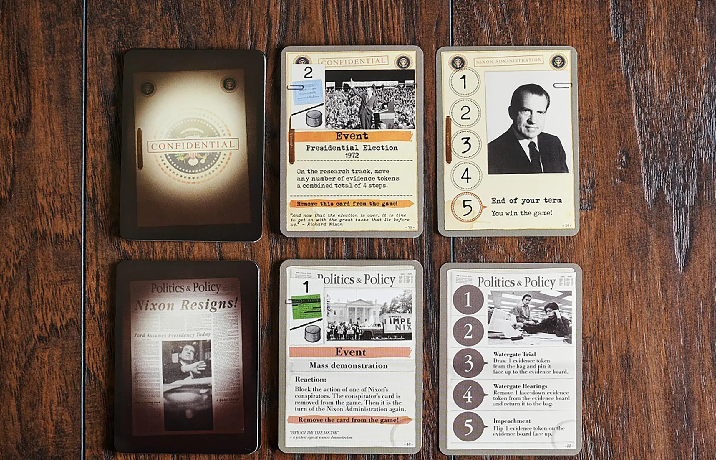 Capstone Games | Watergate | Board Game | Base Game | 2 Players Ages 12+