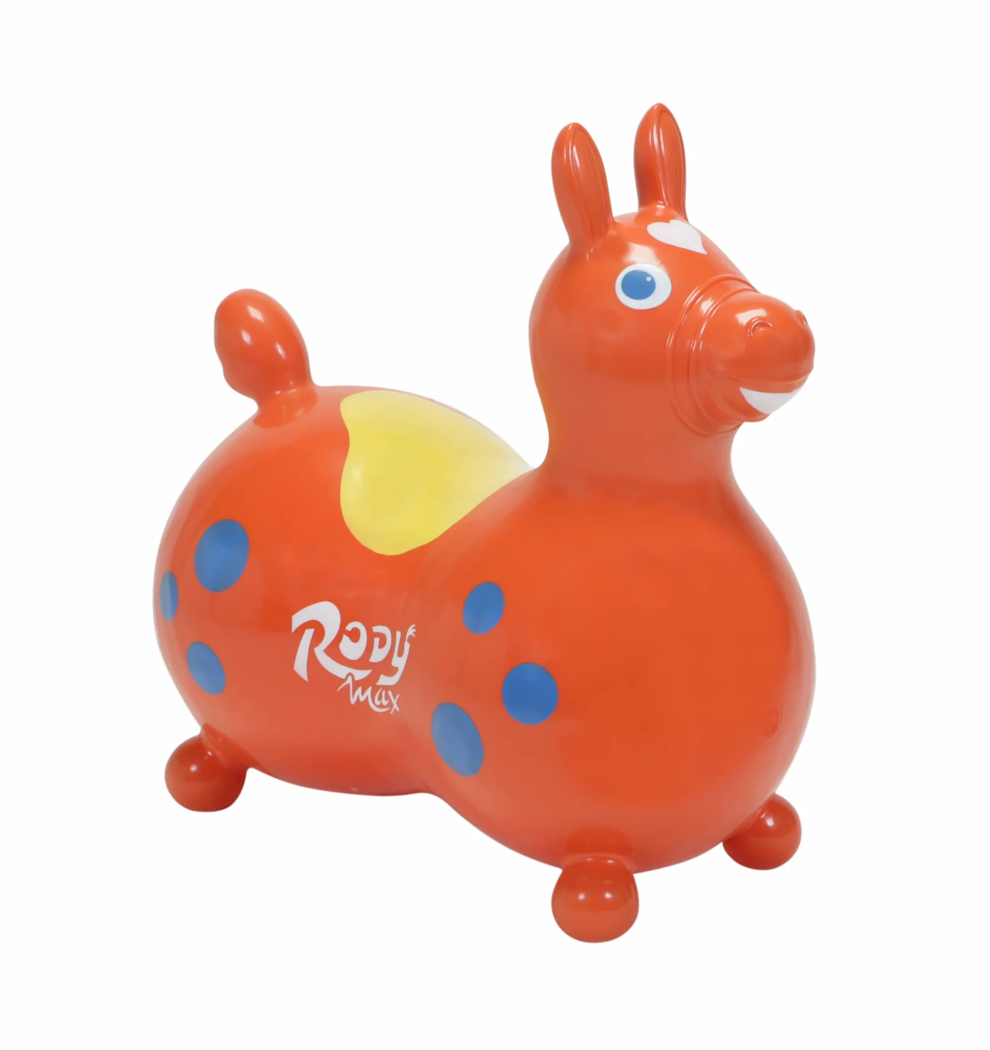 Gymnic Rody Max Cheval à Bascule Gonflable pour Enfants 5+ Ans, Jouet à Chevaucher