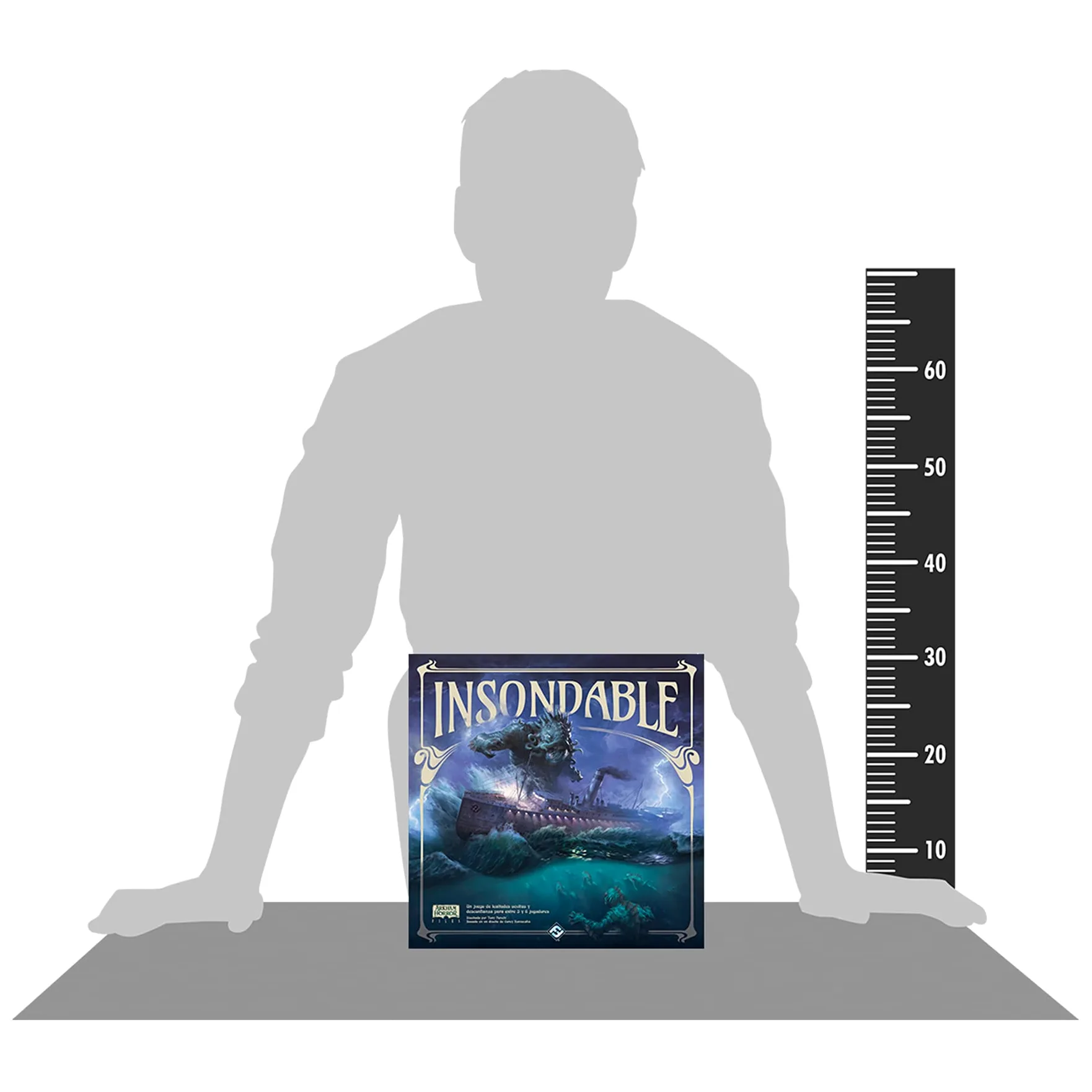 Fantasy Flight Games Insondable - Jeu de Table en Espagnol