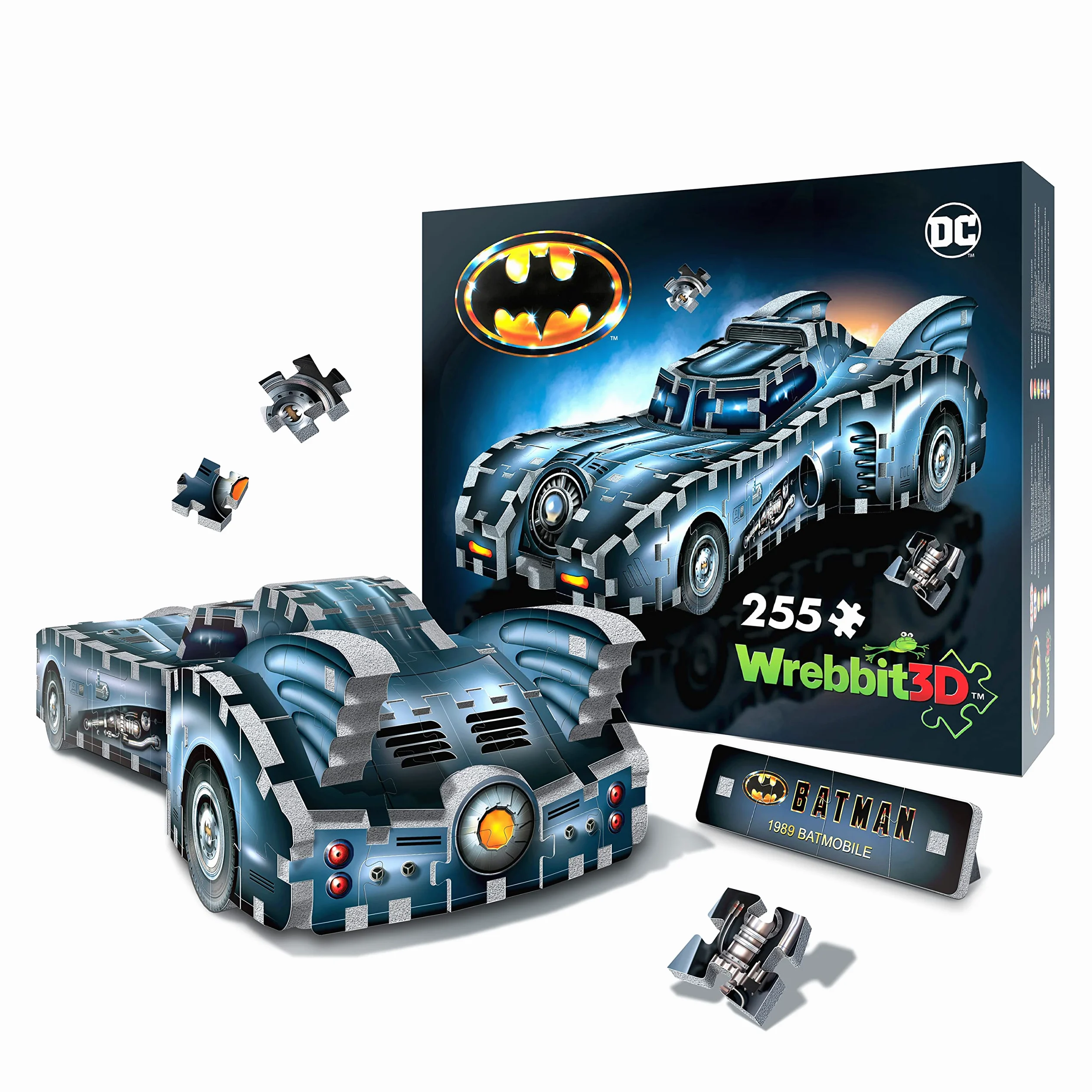 Wrebbit 3D 34568 Batmobil 255 pcs. 3D Puzzle