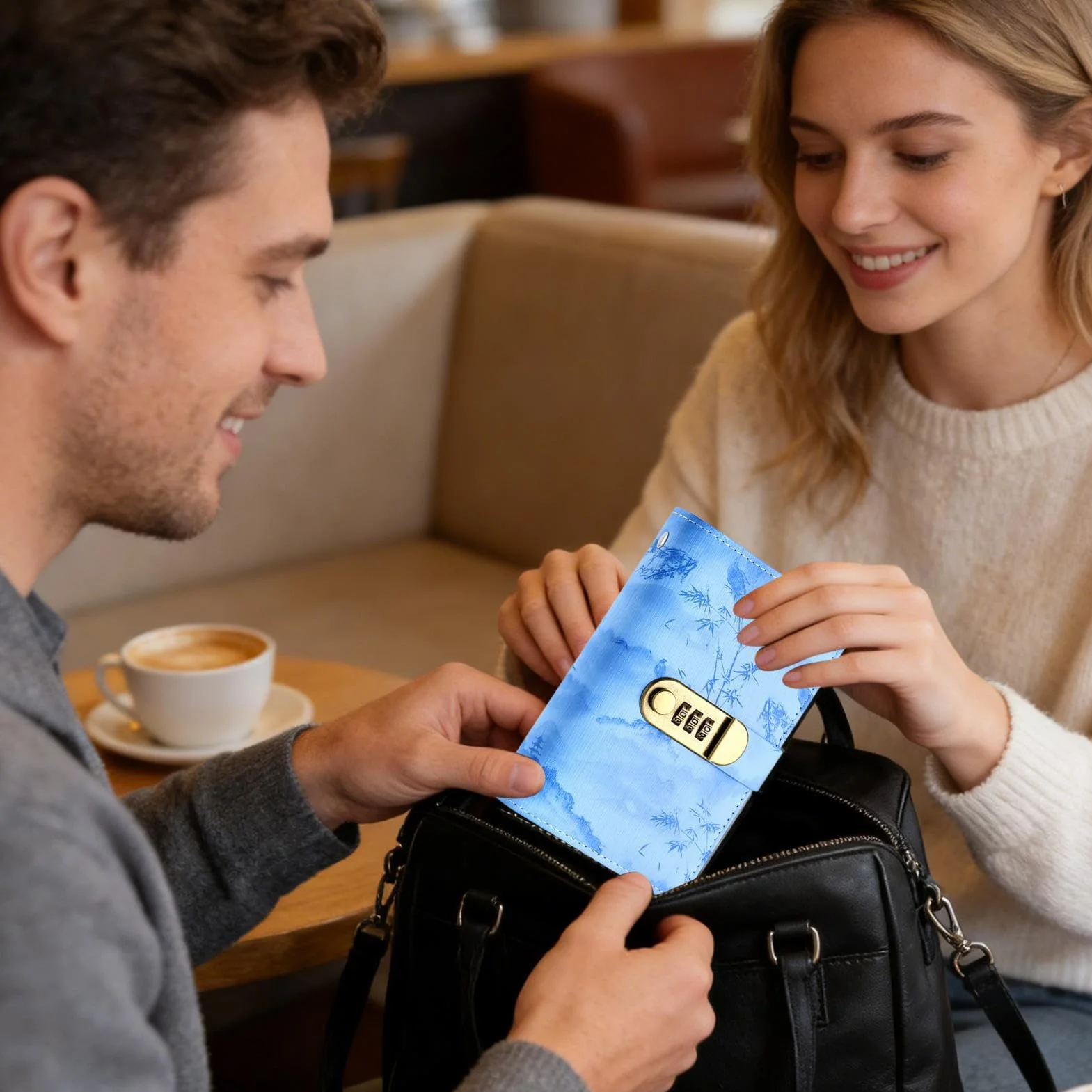 Classeur Budget Enveloppe avec Cadenas, 100 Enveloppes Défi Épargne, Carnet d'Épargne et Budget Planner