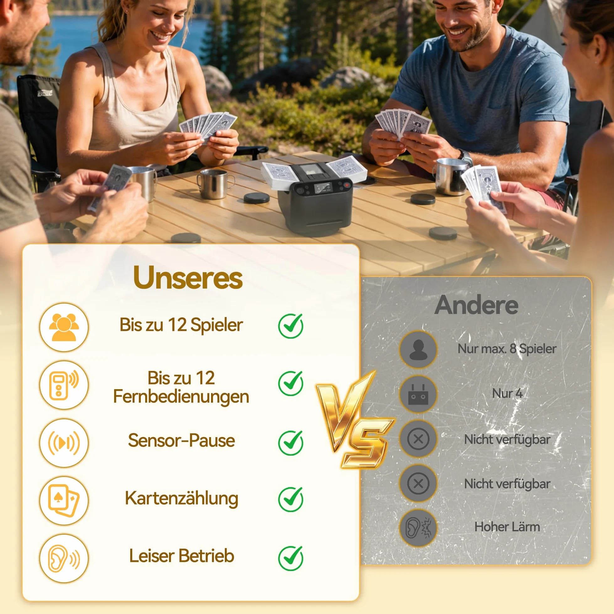 Mélangeur et distributeur automatique de cartes