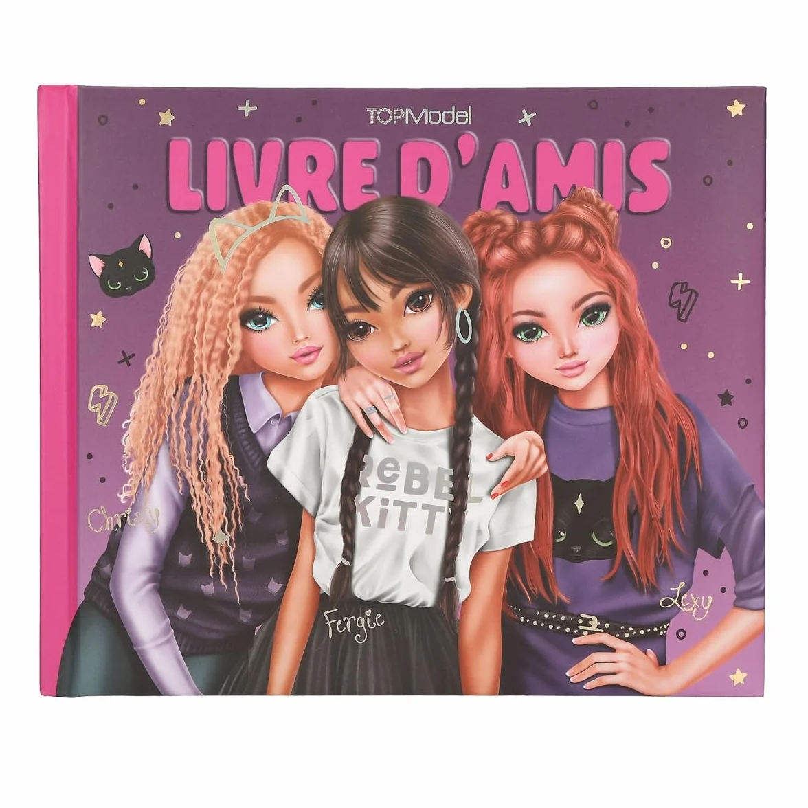Depesche TOPModel Mon Livre d'amis Christy Lexy Fergie Version Francaise