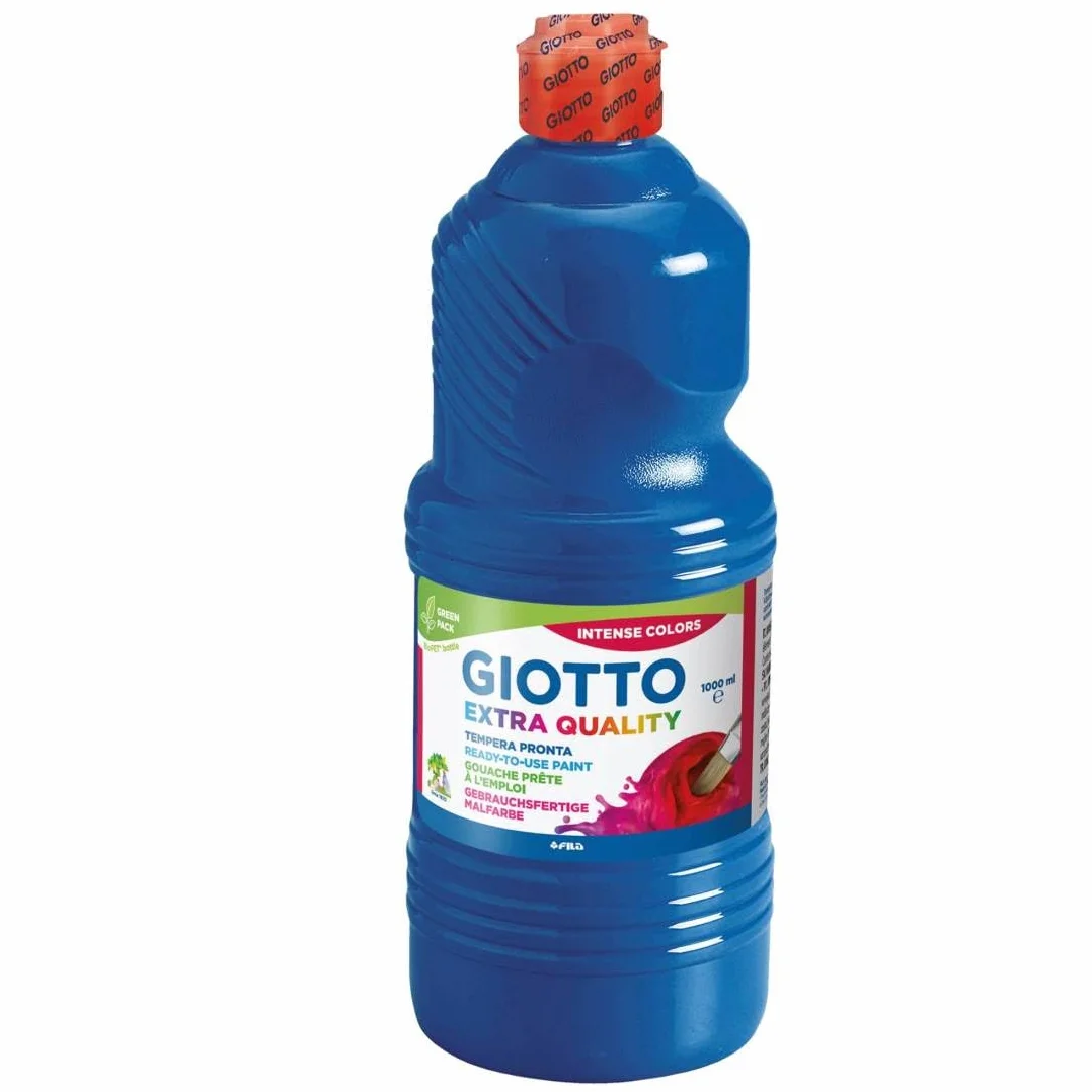 Giotto Gouache Liquide Bleu Outremer 1 Litre