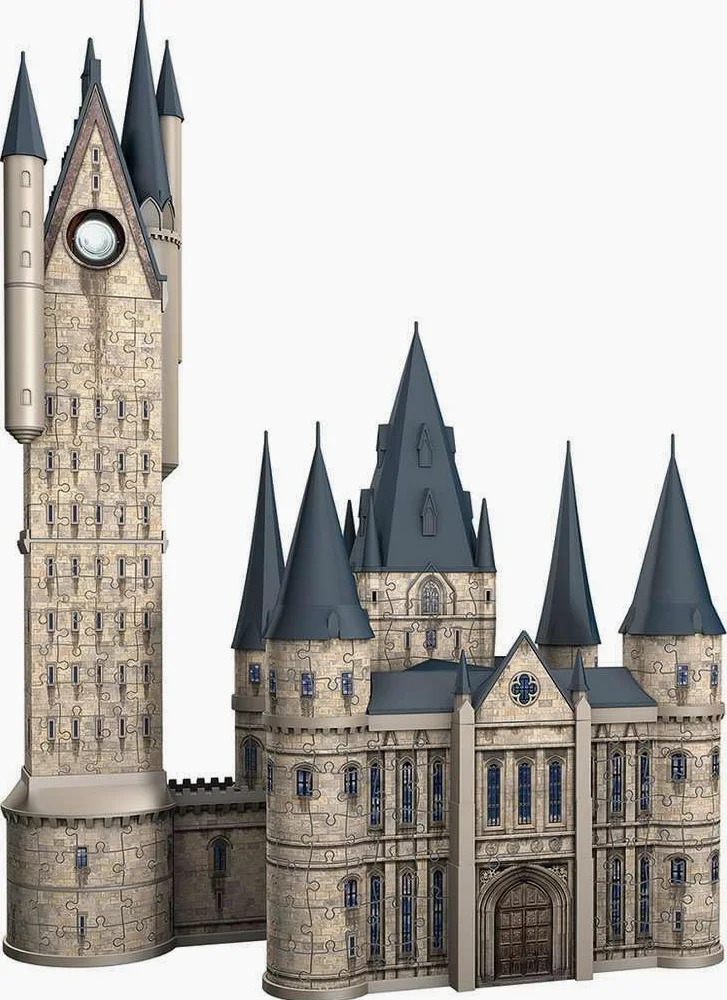 Ravensburger - Puzzle 3D Building - Château de Poudlard - La Tour d'Astronomie / Harry Potter - A partir de 10 ans - 540 pièces numérotées à assembler sans colle - Accessoires inclus - 11277