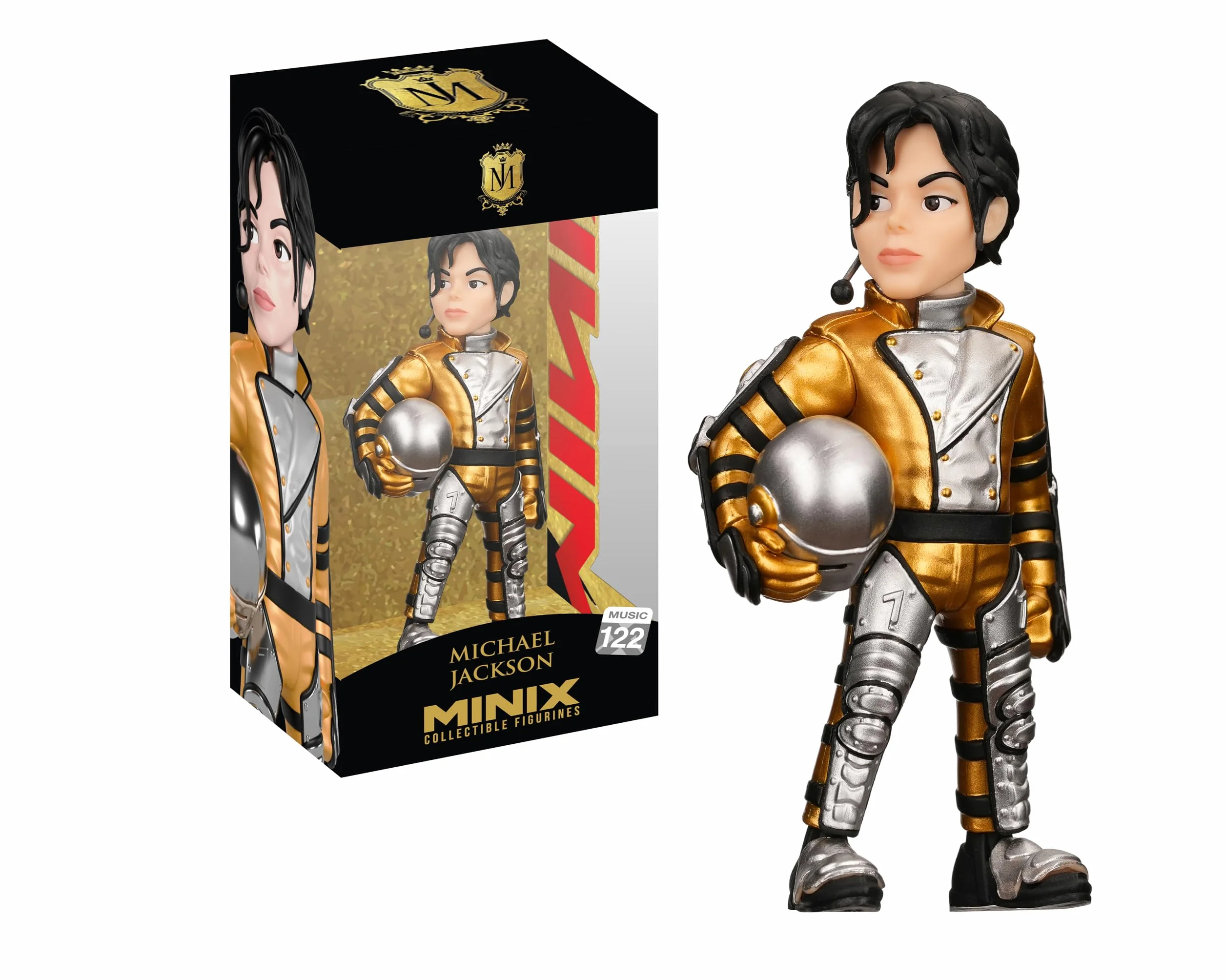 MINIX Michael Jackson History Tour Figurine à Collectionner 12 cm