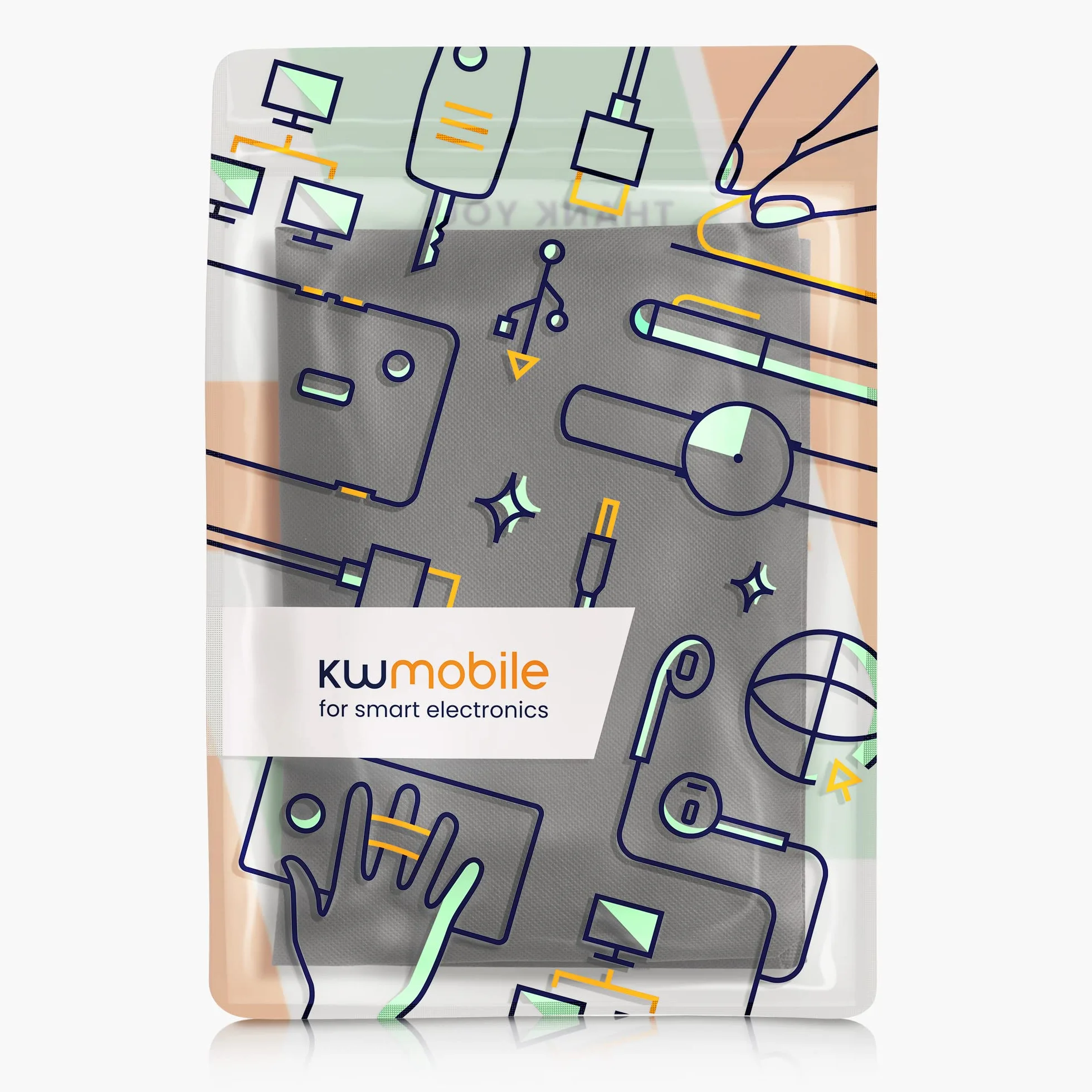 kwmobile Housse pour Canon Pixma TR4650 TR4651 TR47511i - Protection imprimante gris foncé
