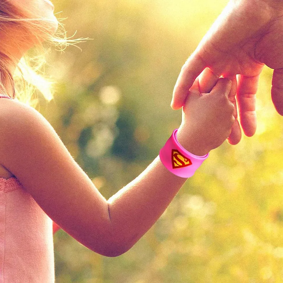 Super-héros Slap Bracelets Silicone pour Enfants Ensemble 10 Pièces