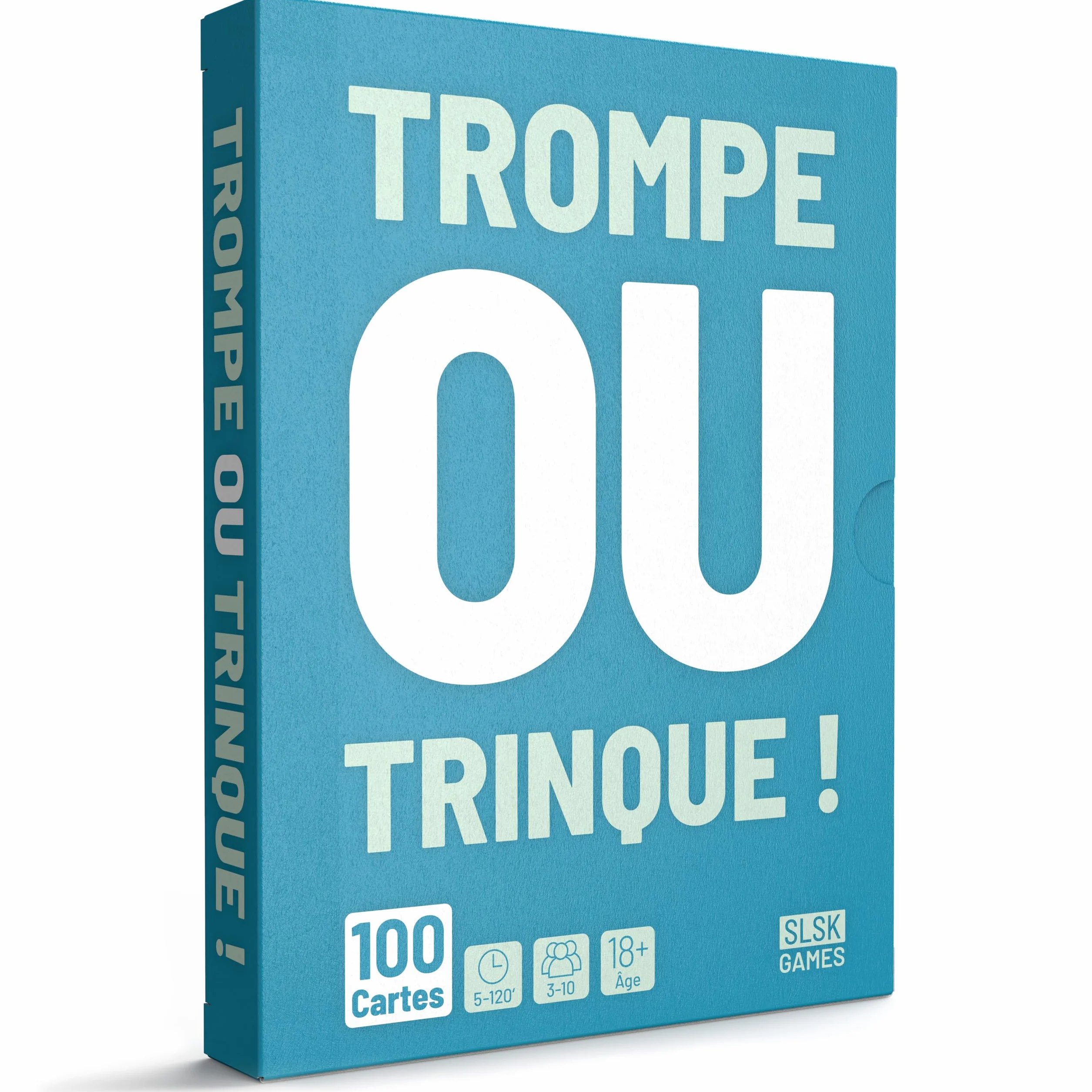 Trompe ou Trinque - Jeu de Fête Amusant avec 100 Cartes - Jeu à Boire pour Adultes dès 18 Ans - Édition Française