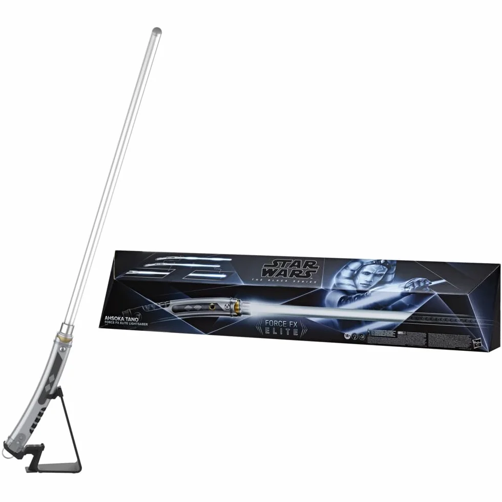 Star Wars The Black Series Force FX Elite Sabre Laser d'Ahsoka Tano Jouet Cosplay