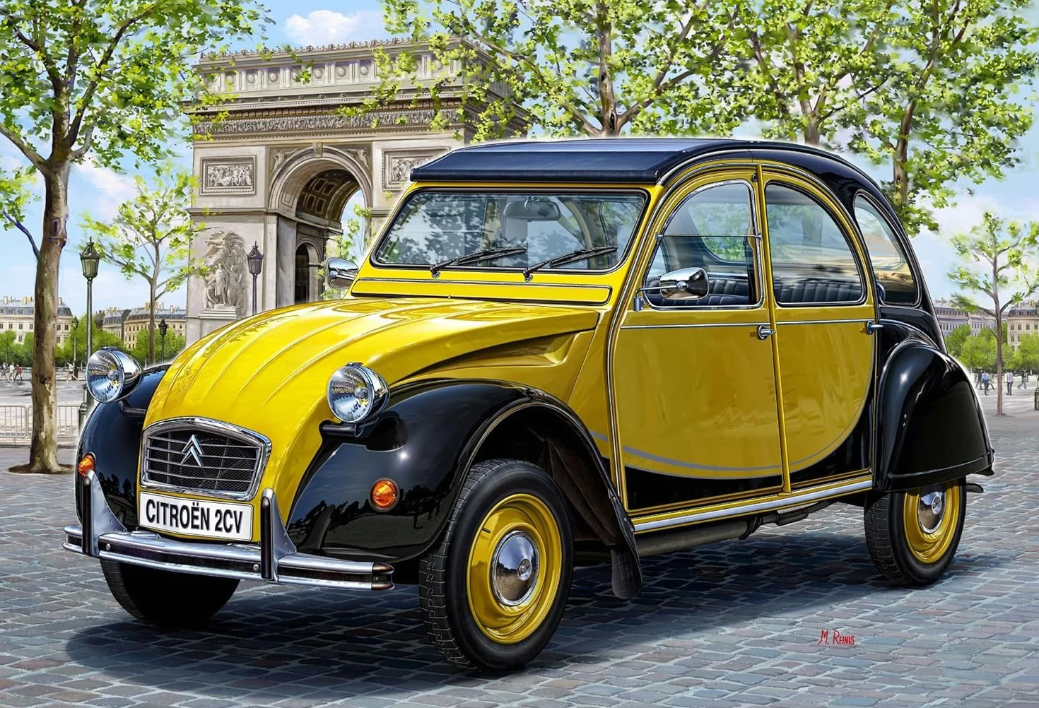 Revell Citroën 2CV Maquette Noir 07095