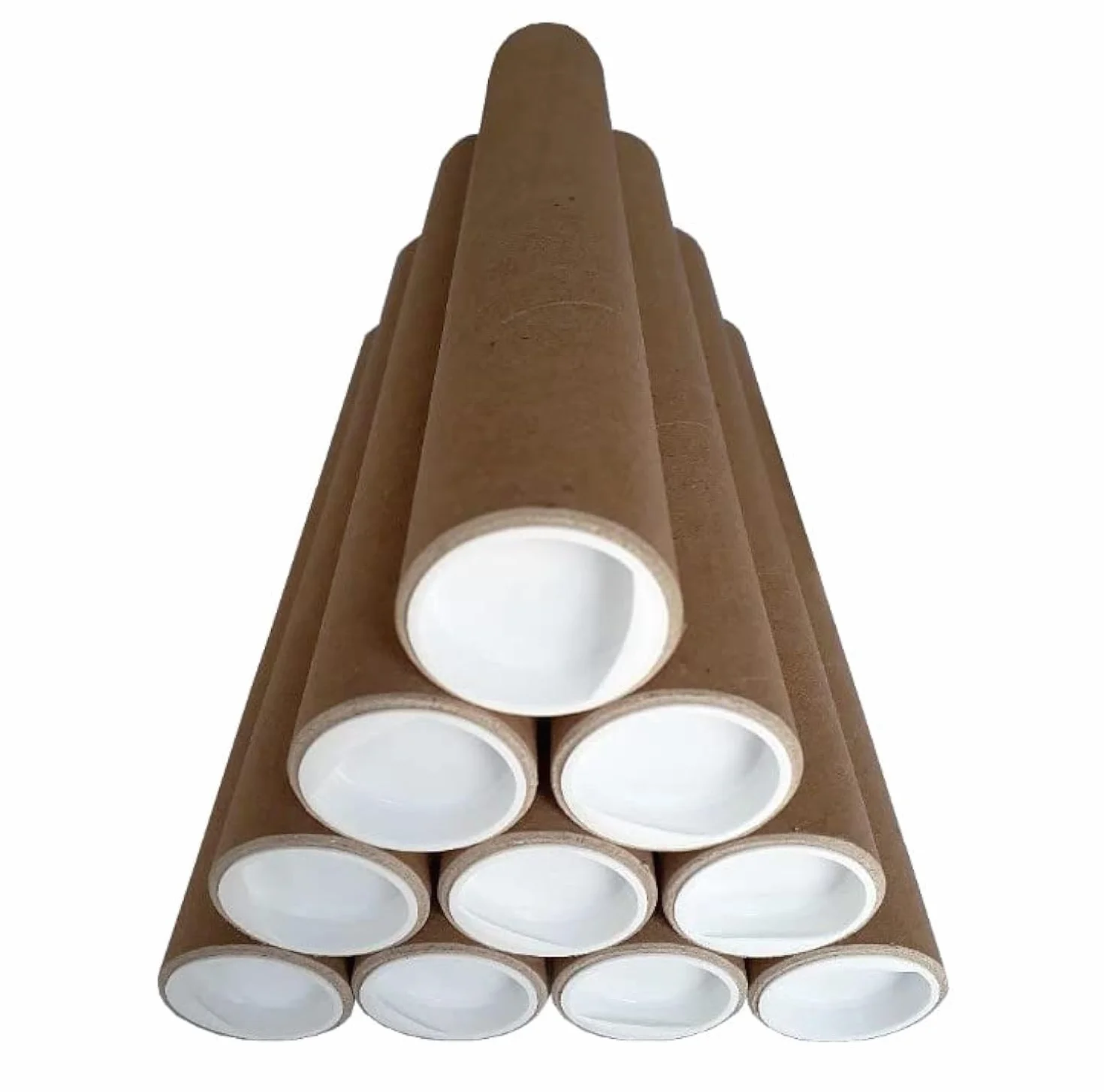 ELIX Manchon d'expédition Rouleau d'envoi 25-87 cm 280 mm 38 mm DIN A4 10 pièces