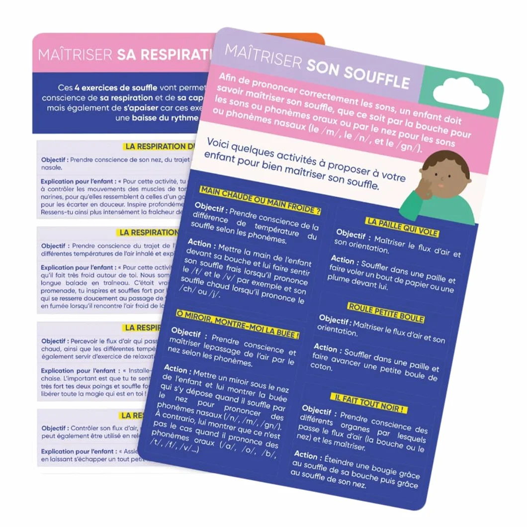 Kit éducatif d'Articulation Ma Boîte J'articule - Jeux et Exercices pour Apprendre à prononcer les Sons - Dès 2 Ans